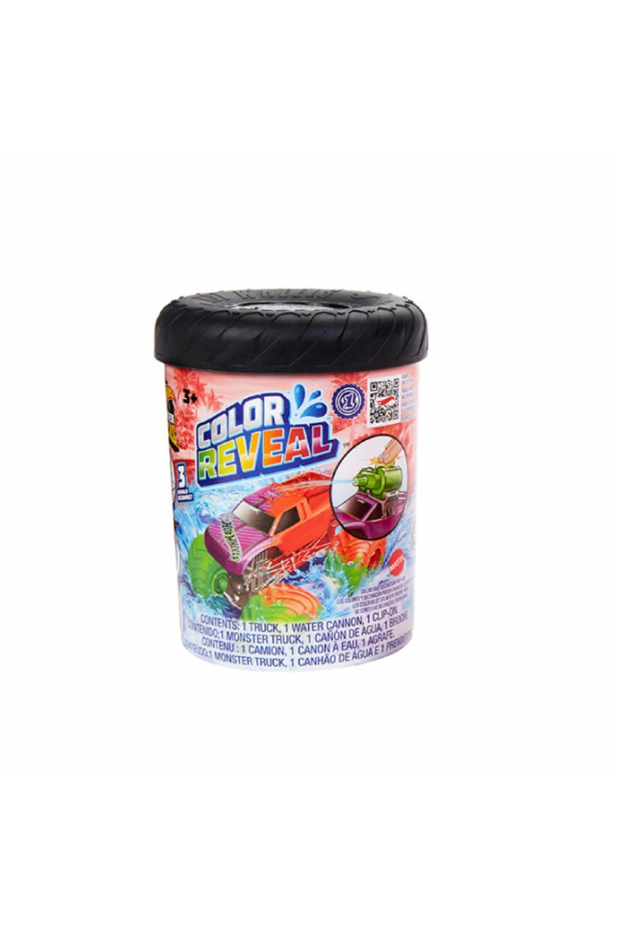 ÖYKÜ VE YİĞİT HJF39 Monster Trucks Color Reveal Renk Değiştiren Araçlar