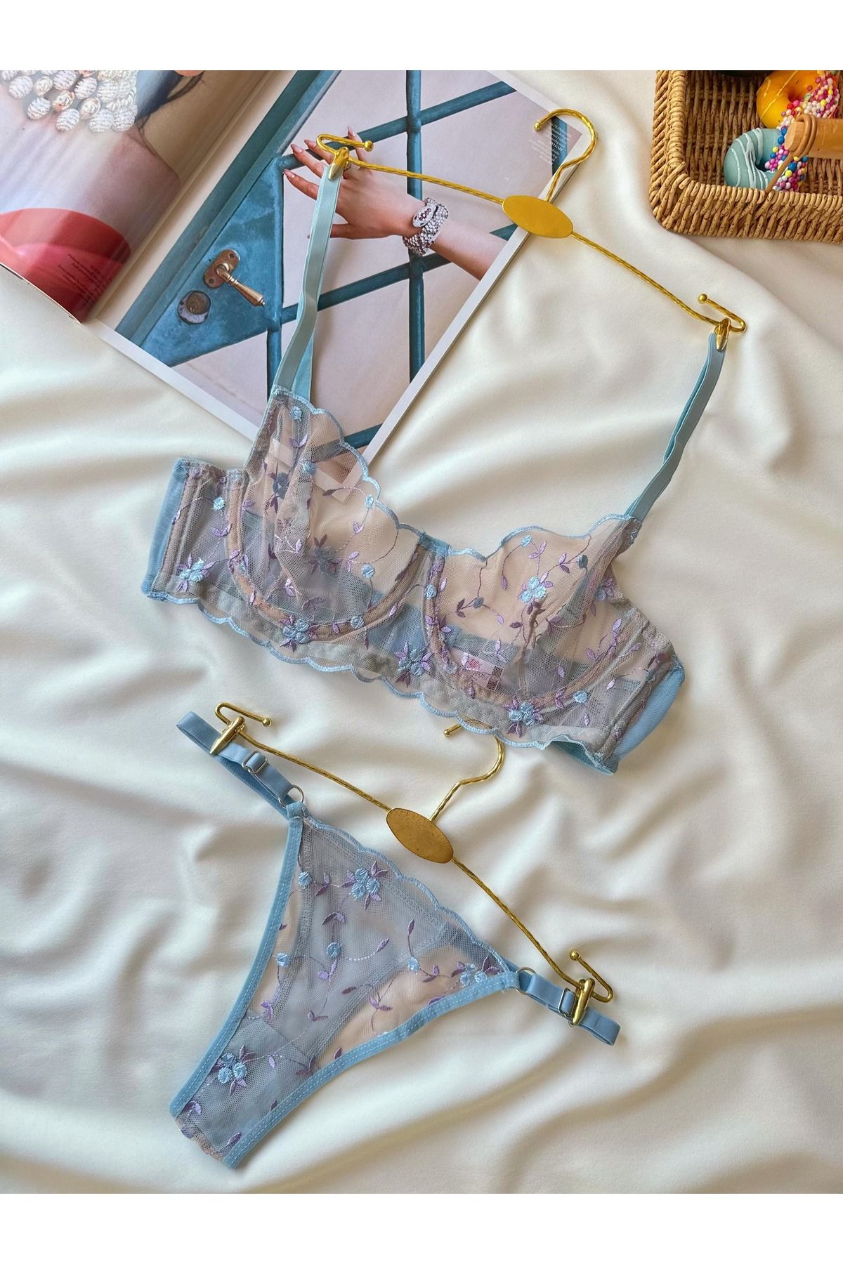 FREZYA UNDERWEAR YILDIZ BRODE TAKIM