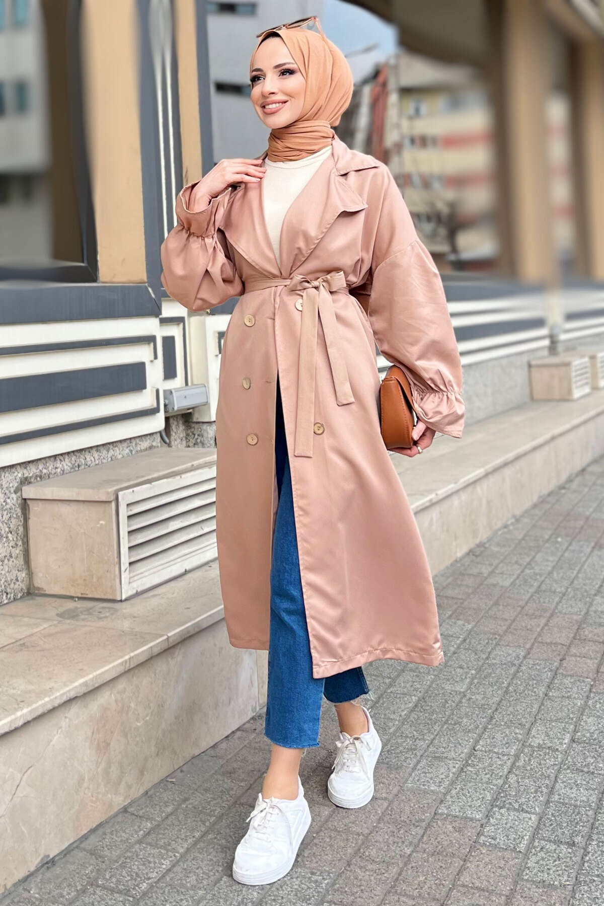 TOFİSA-Trench Mink - 11452 3