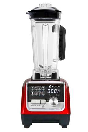 vosco Bar Blender Pro Dijital 2 Lt Buz Kırıcılı 2200W Kırmızı