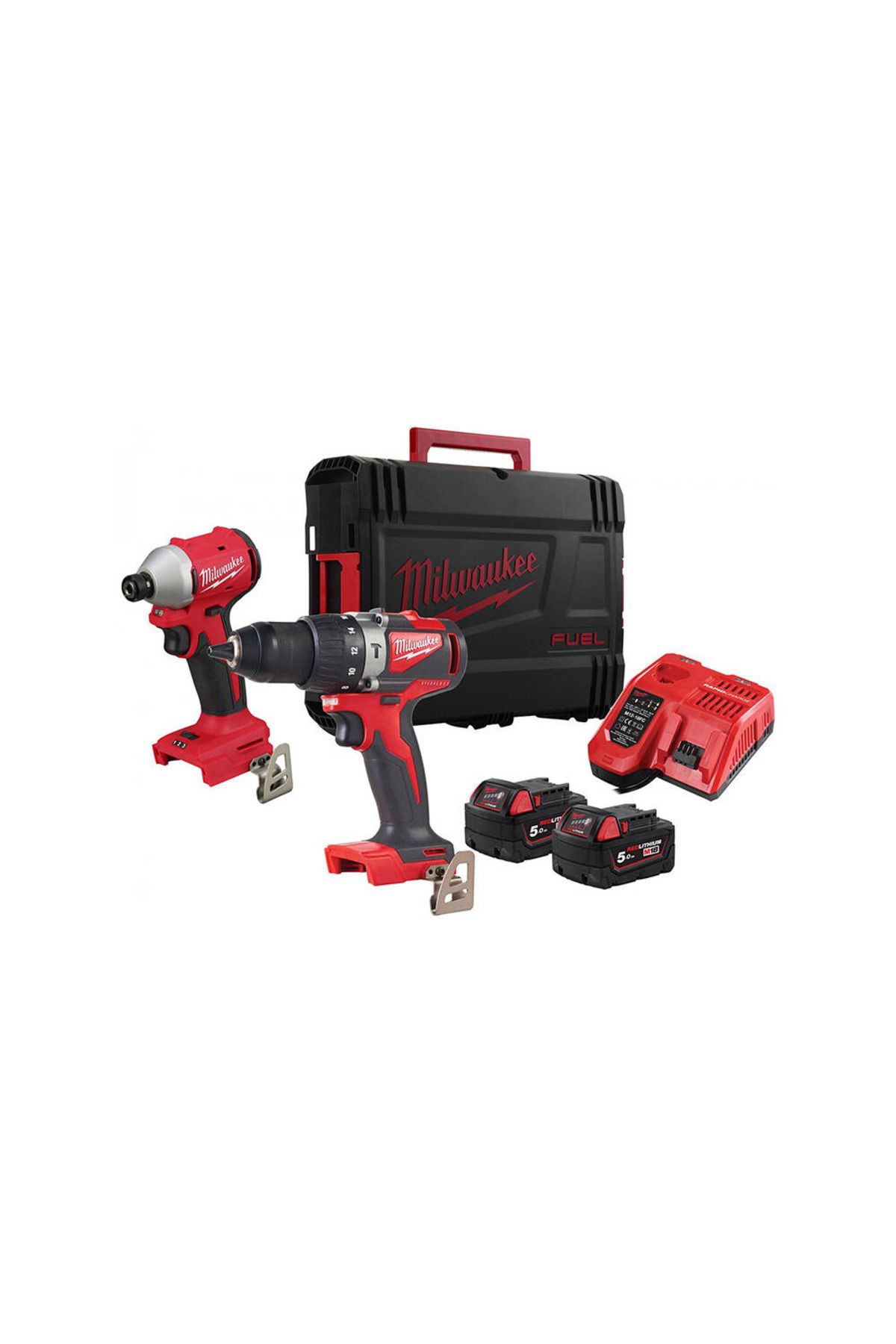 Milwaukee M18 BLPP2A3-502X 2'li Akülü Set (BLPD2-BLIDR)