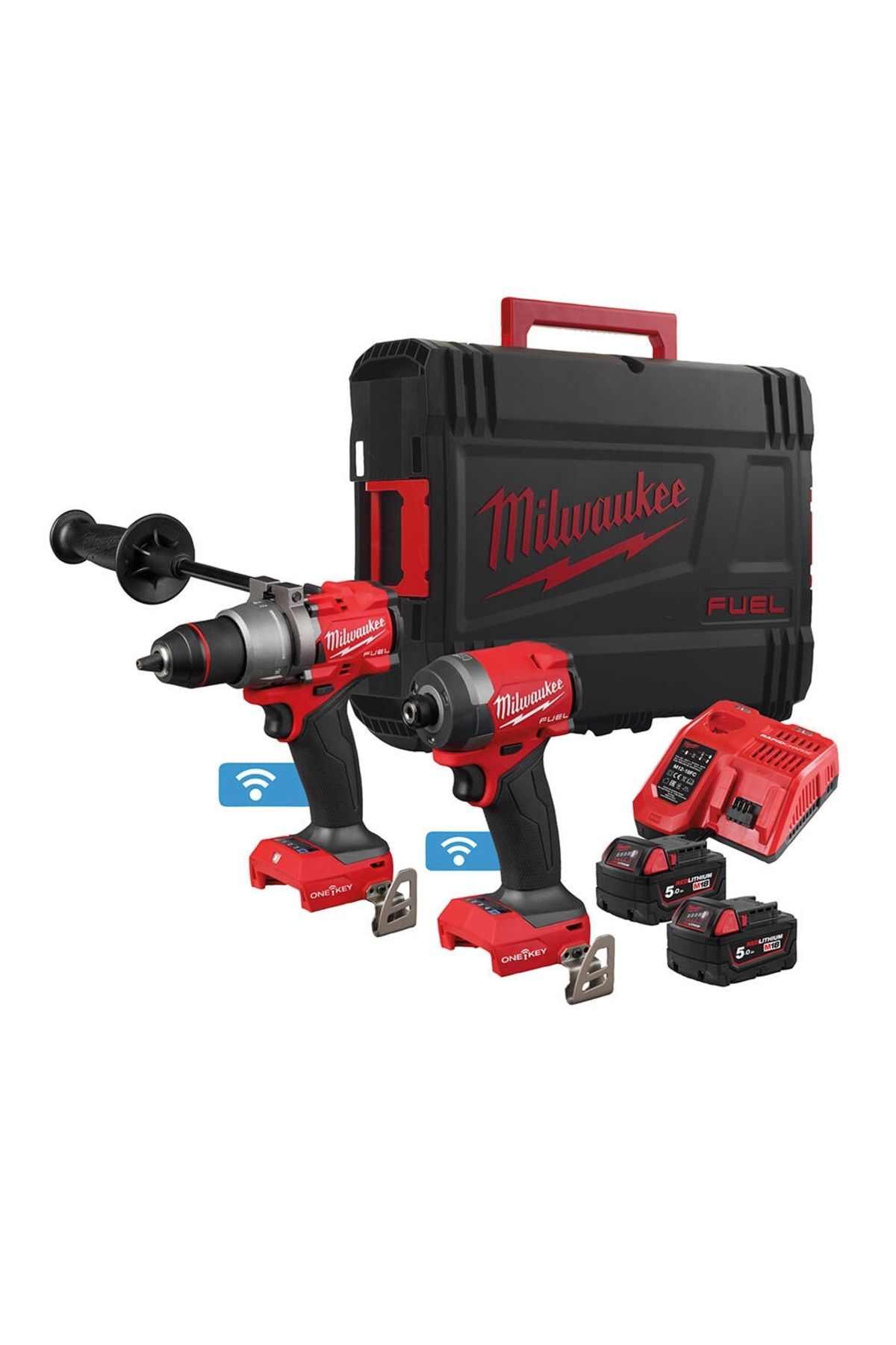 Milwaukee M18 ONEPP2A3-502X 2'li Akülü Set (ONEPD3-ONEID3)