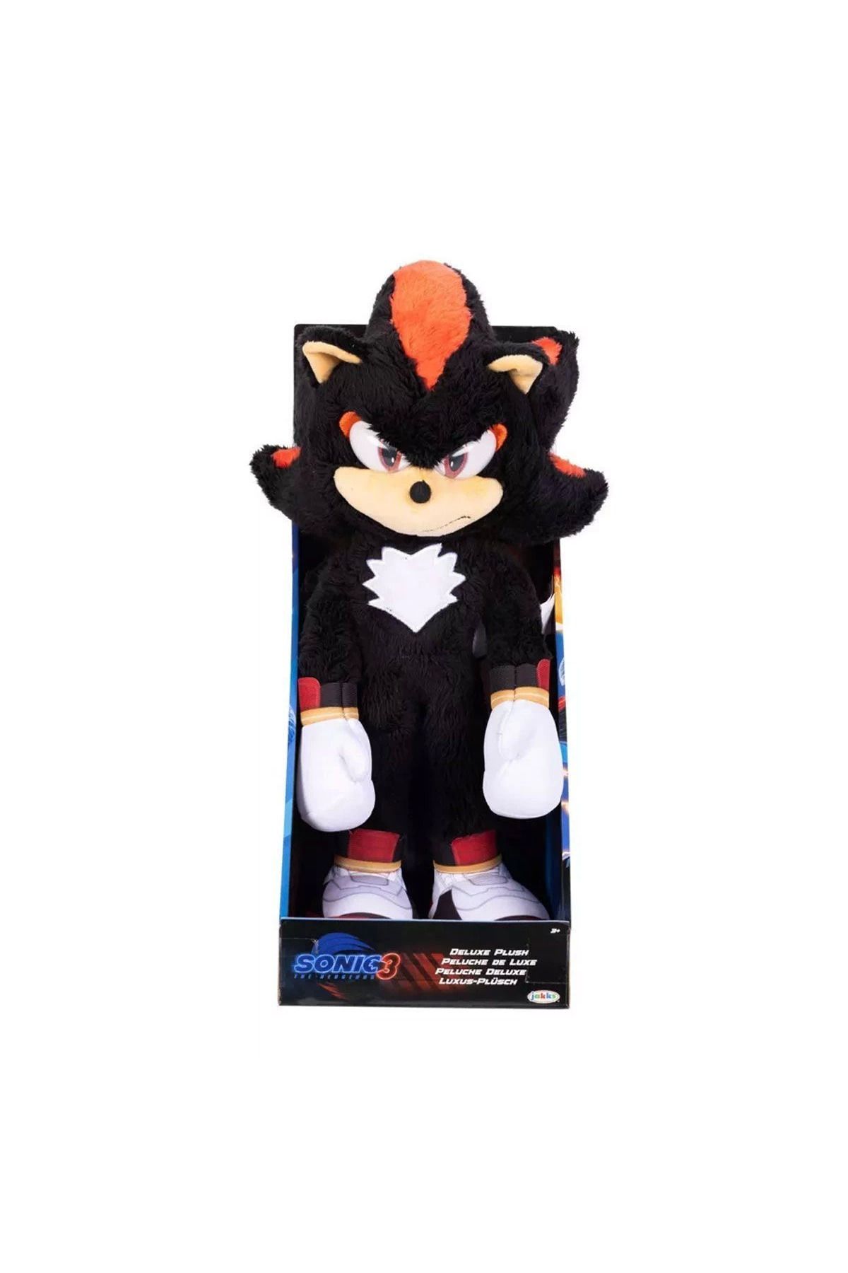 MELFSHOP JKP 423604 Sonic 3 - Lüks Peluş Figür 34 cm Shadow