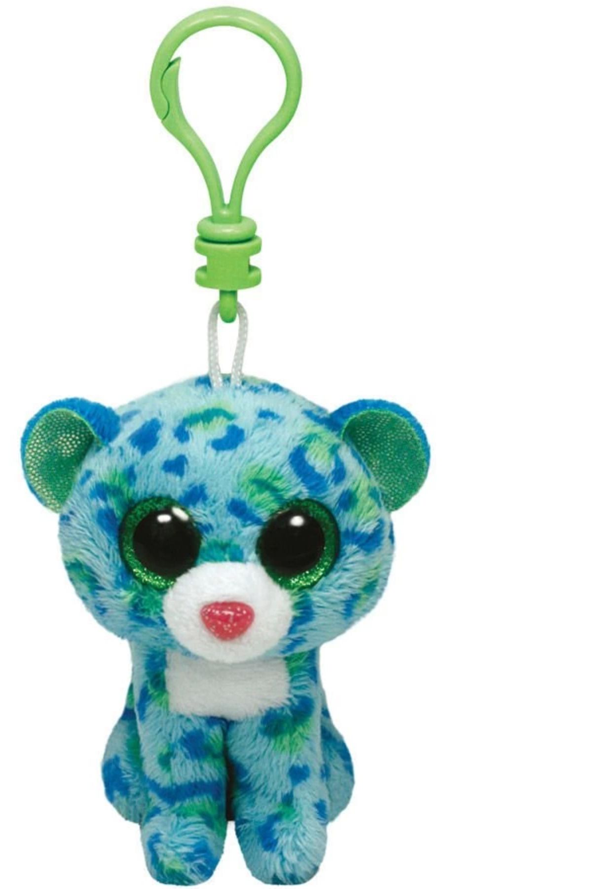 ÖYKÜ VE YİĞİT TY Beanie Boo´s Leona Leopar Peluş Anahtarlık