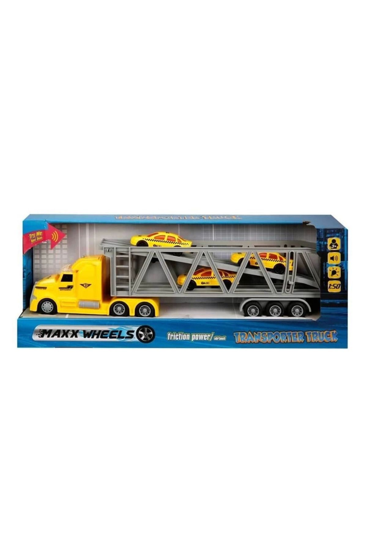 MELFSHOP Sunman Maxx Wheels 1:50 Taşıyıcı Tır