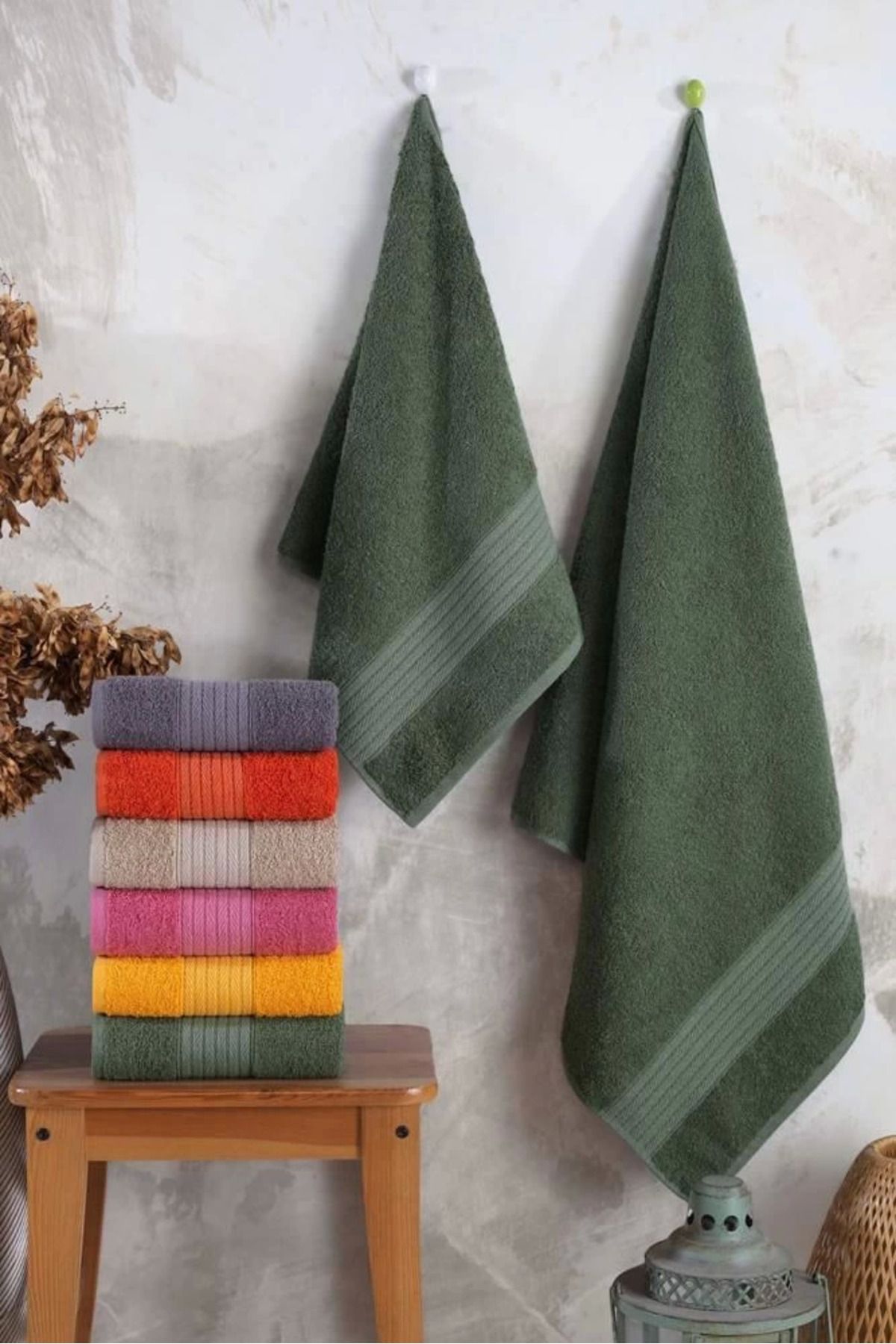 MT29 GİYİM Nevresim Dünyası NH Trend 6'lı havlu 70x14cm