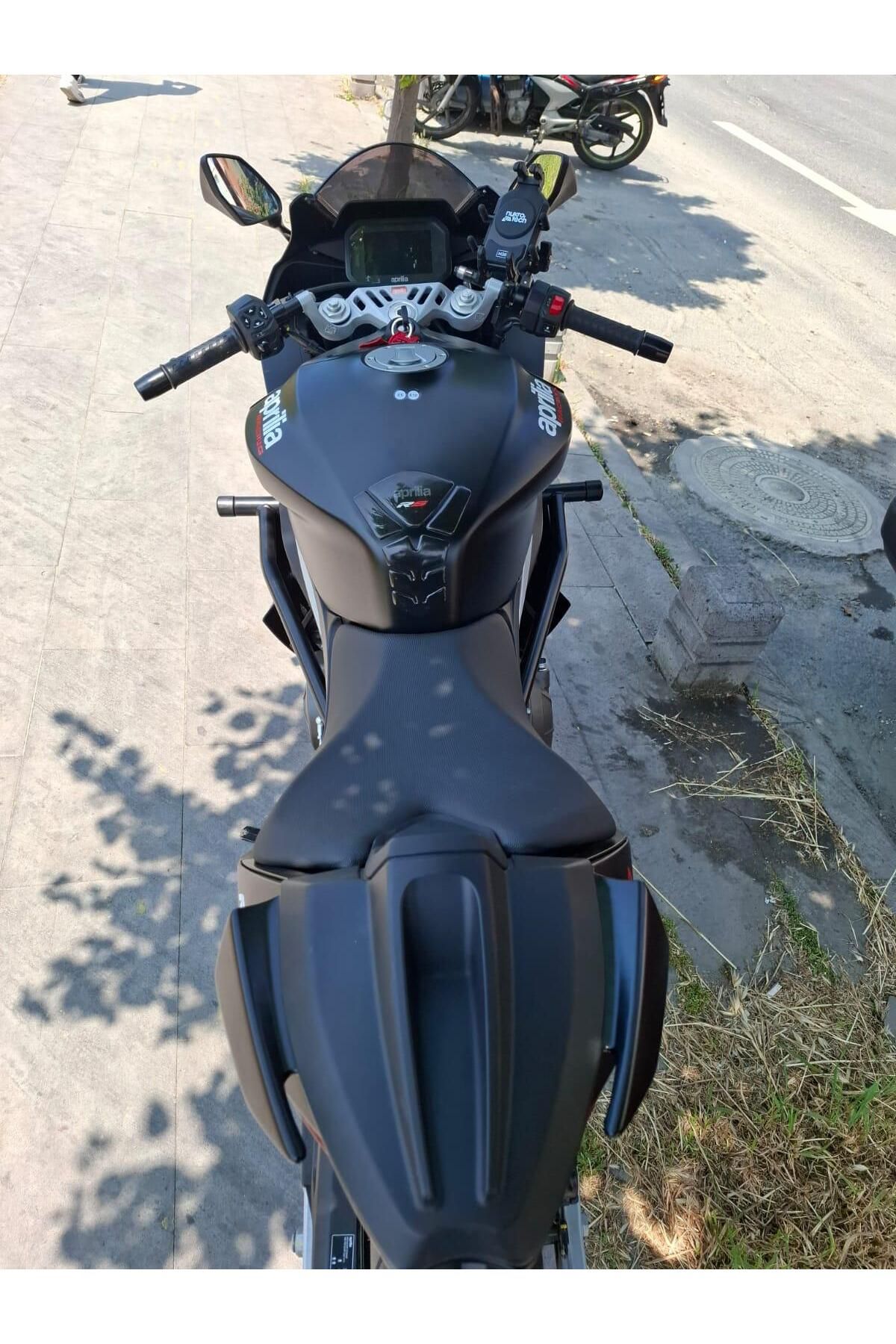 Hamza Motors Aprilia Rs 457 Ön Koruma Demiri (Siyah)