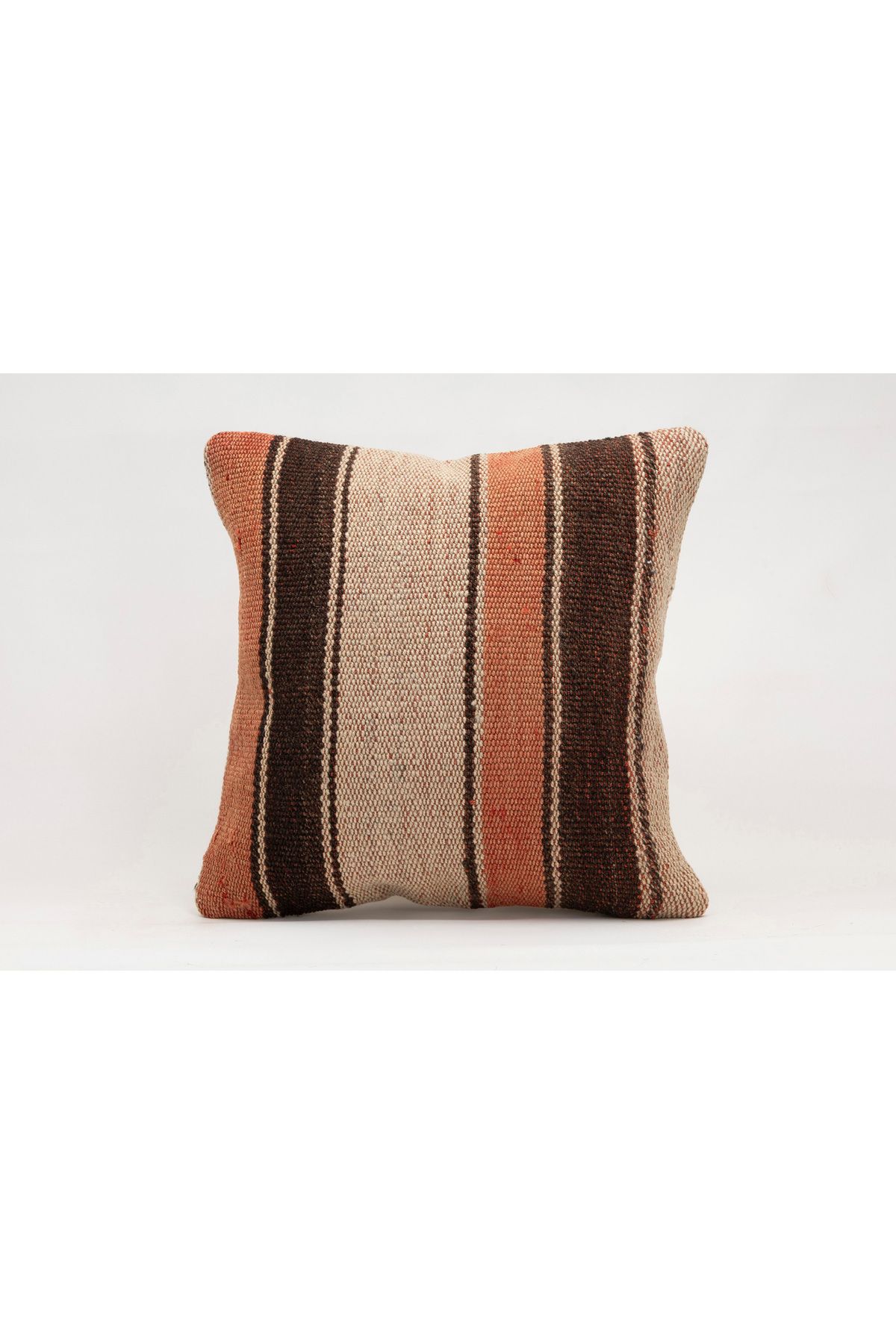 Kilim Whole Sale El Yapımı Kilim'den Yapılmış Vintage Kırlent Kılıfı, Yün, 40x40 Cm