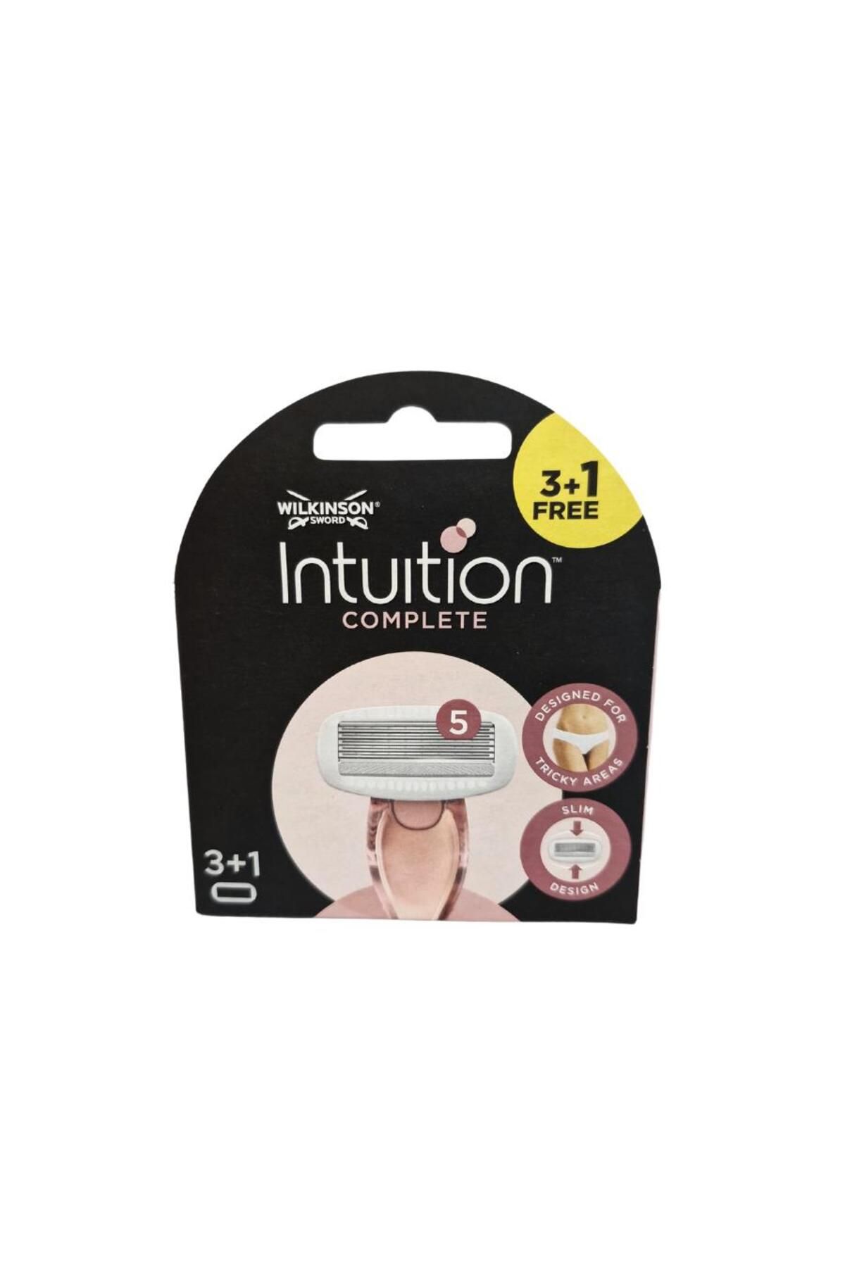 Wilkinson Sword Intuition Complete Kadın Tıraş Bıçağı Kartuşu | 5 Bıçaklı 3 1 Yedek