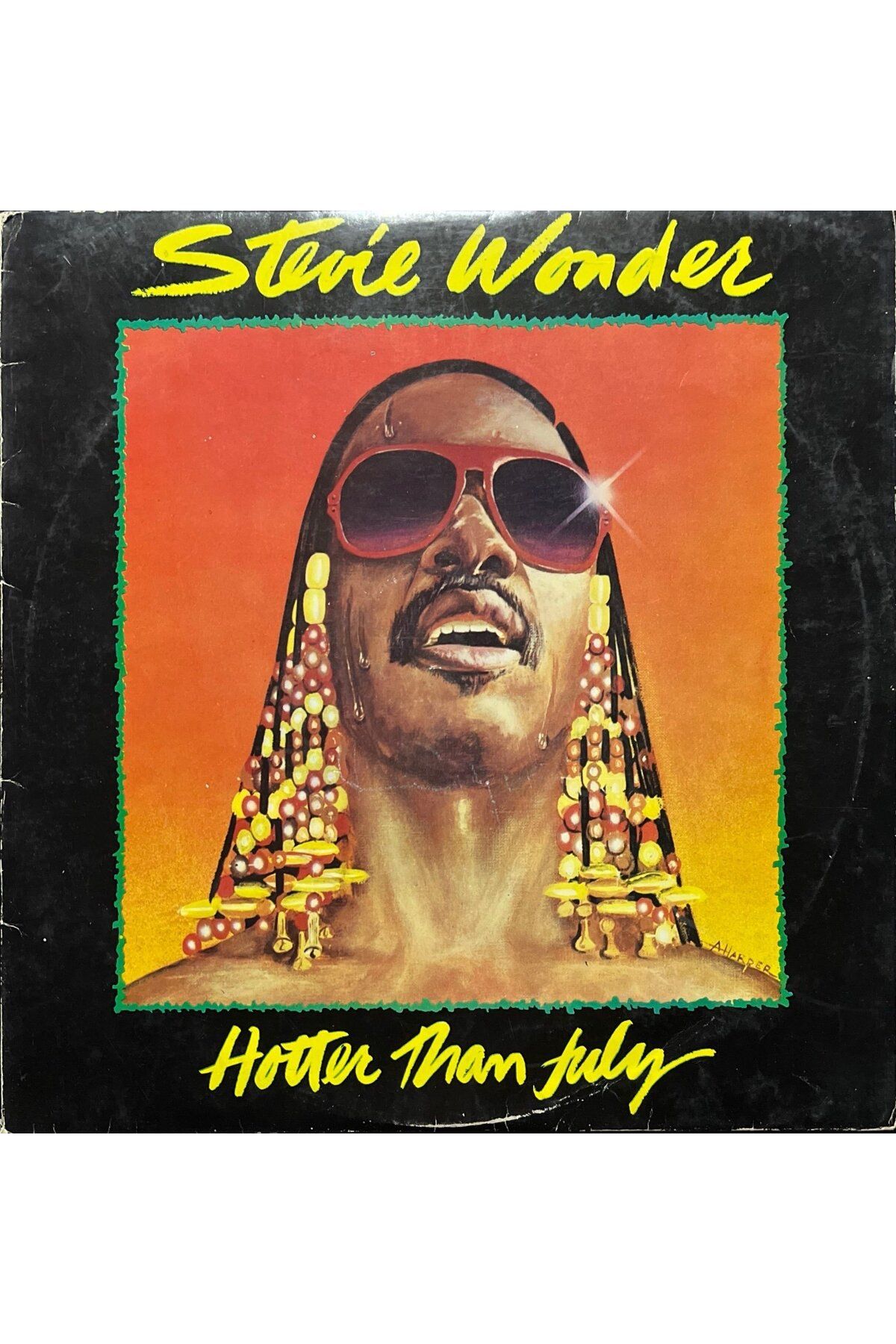 Plak İstasyonu Stevie Wonder Hotter Than July LP Plak