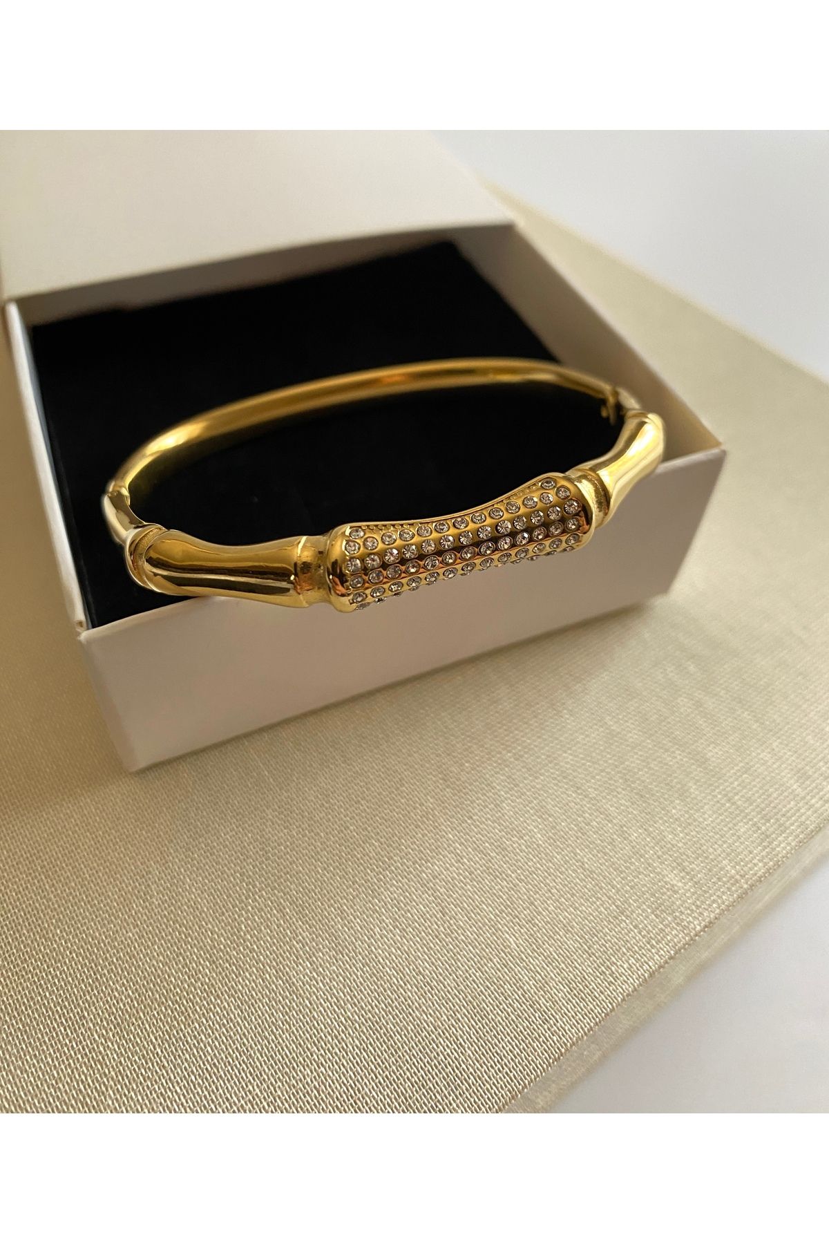 FIERA JEWELRY Zirkon Taş Paslanmaz Çelik Kadın Bileklik