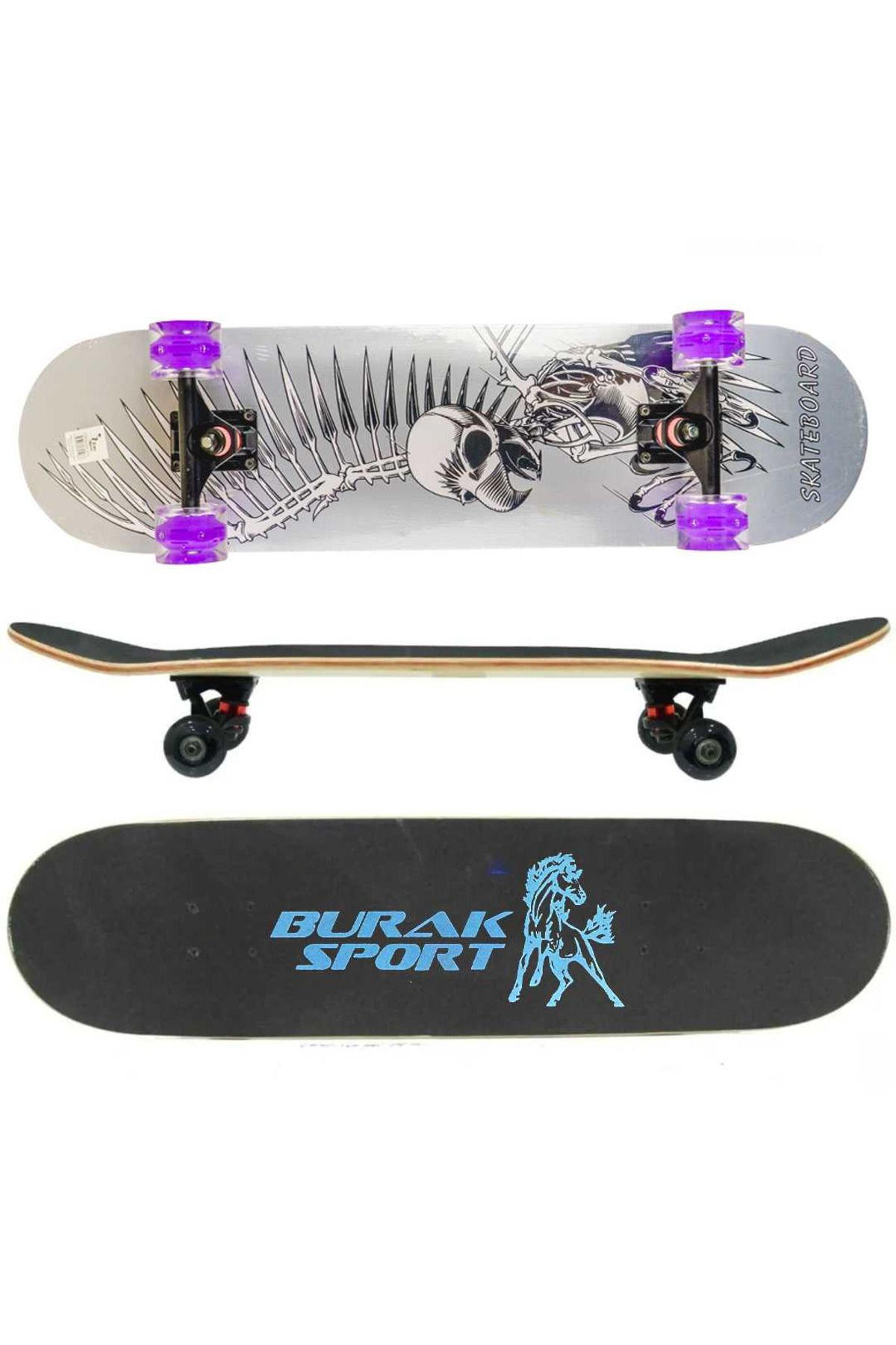CAN SPORTS KAYKAY BSK-3112 IŞIKLI SİLİKON TEKER BÜYÜK BOY