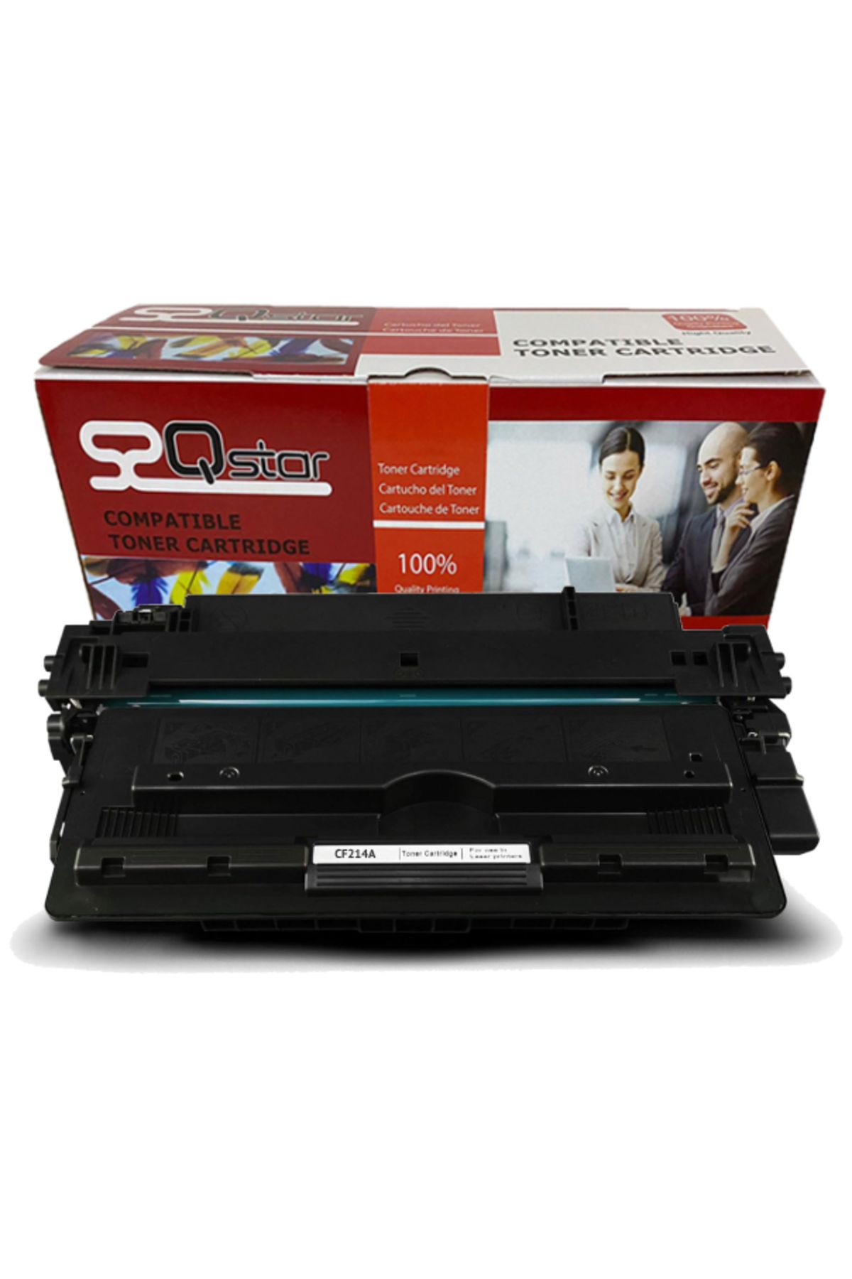 Qstar HP CF214A MUADİL TONER M712 M725 10000 SAYFA