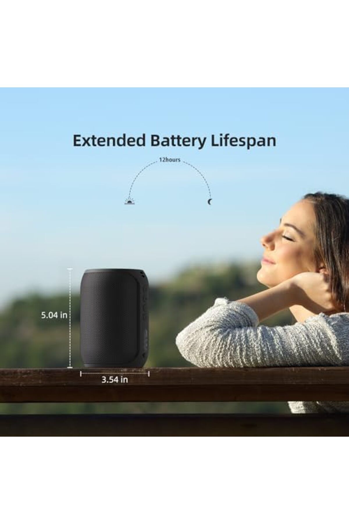 zealot-S32pro Bluetooth Speaker, Speaker Bluetooth Wireless, (15W NEW VERSION) Portable Speaker Outd 8