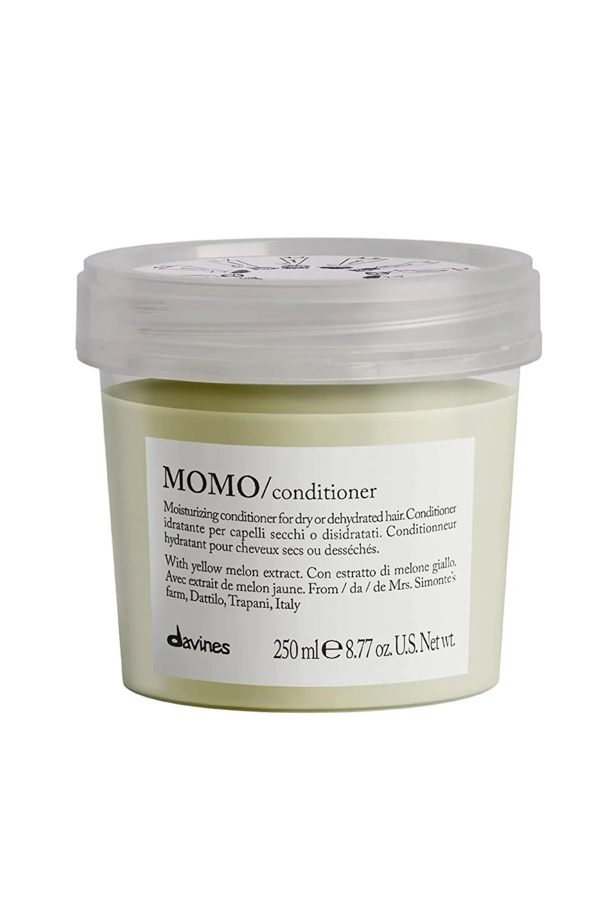 Davines NAT.Momo saç bakım kremi Yumuşaklık ve Nem Kazandıran Saç Kremi 250 ml TRUSTYSEV135
