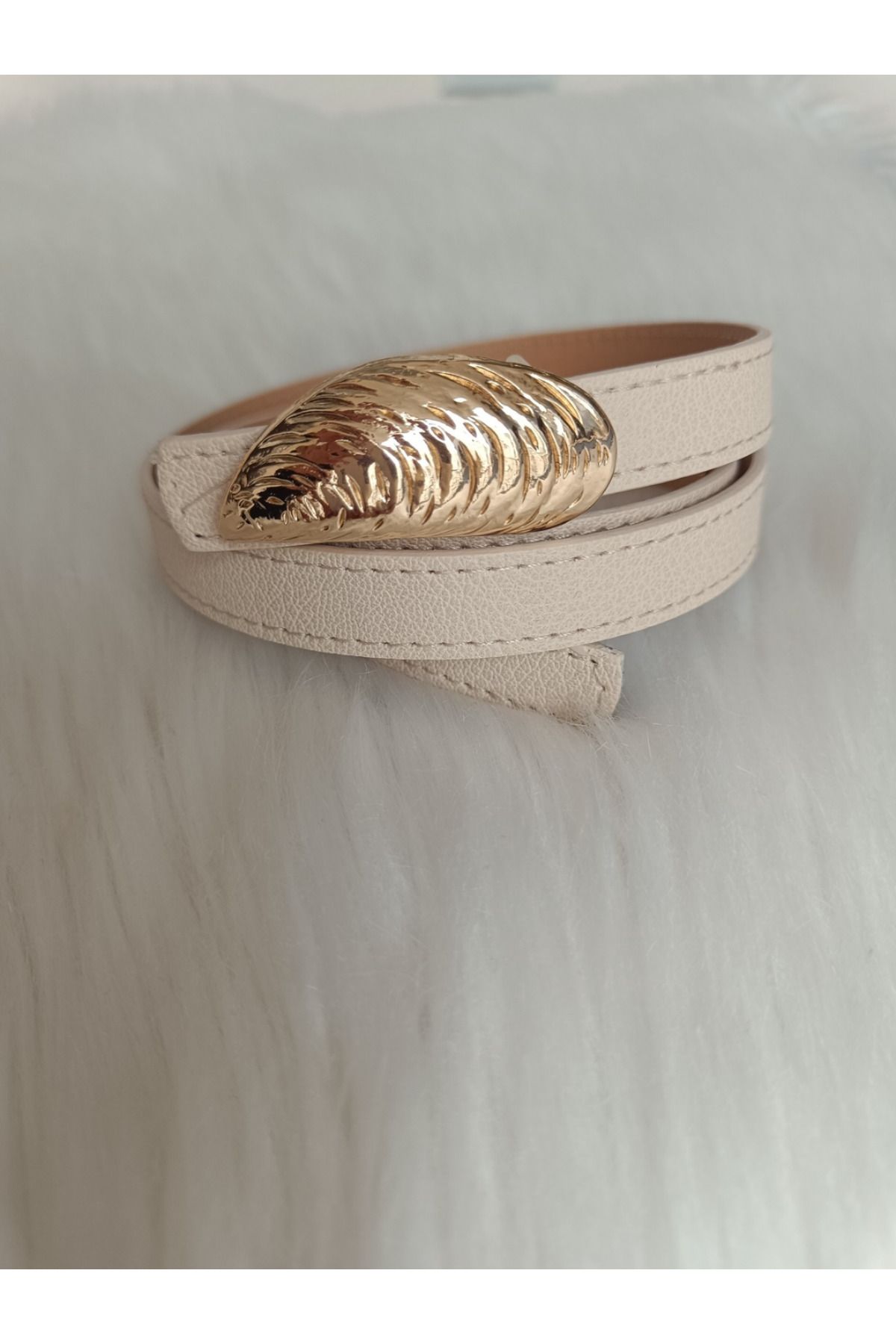 MODA Kadın Gold Detay Kemer
