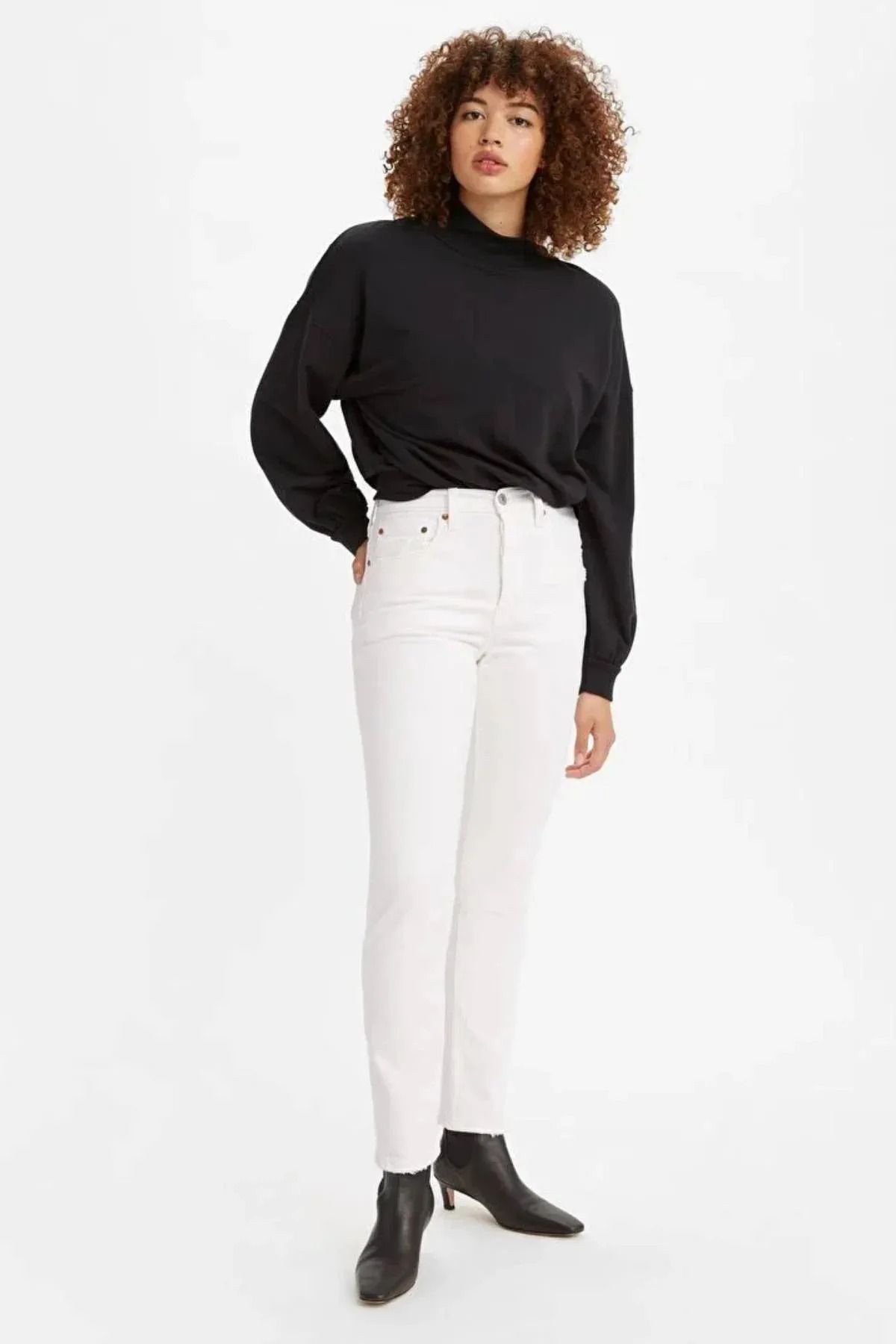 Levi's Kadın Beyaz Jean A9362-0000