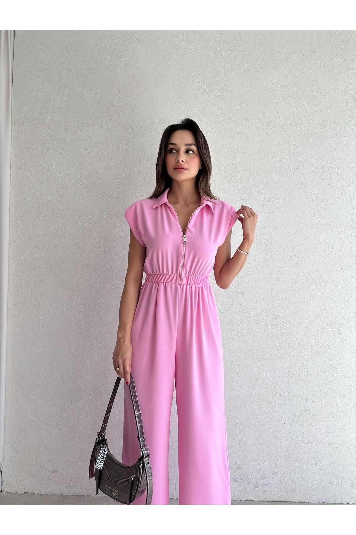 Mooi Butik LAVİA Tulum 4548 - Pembe