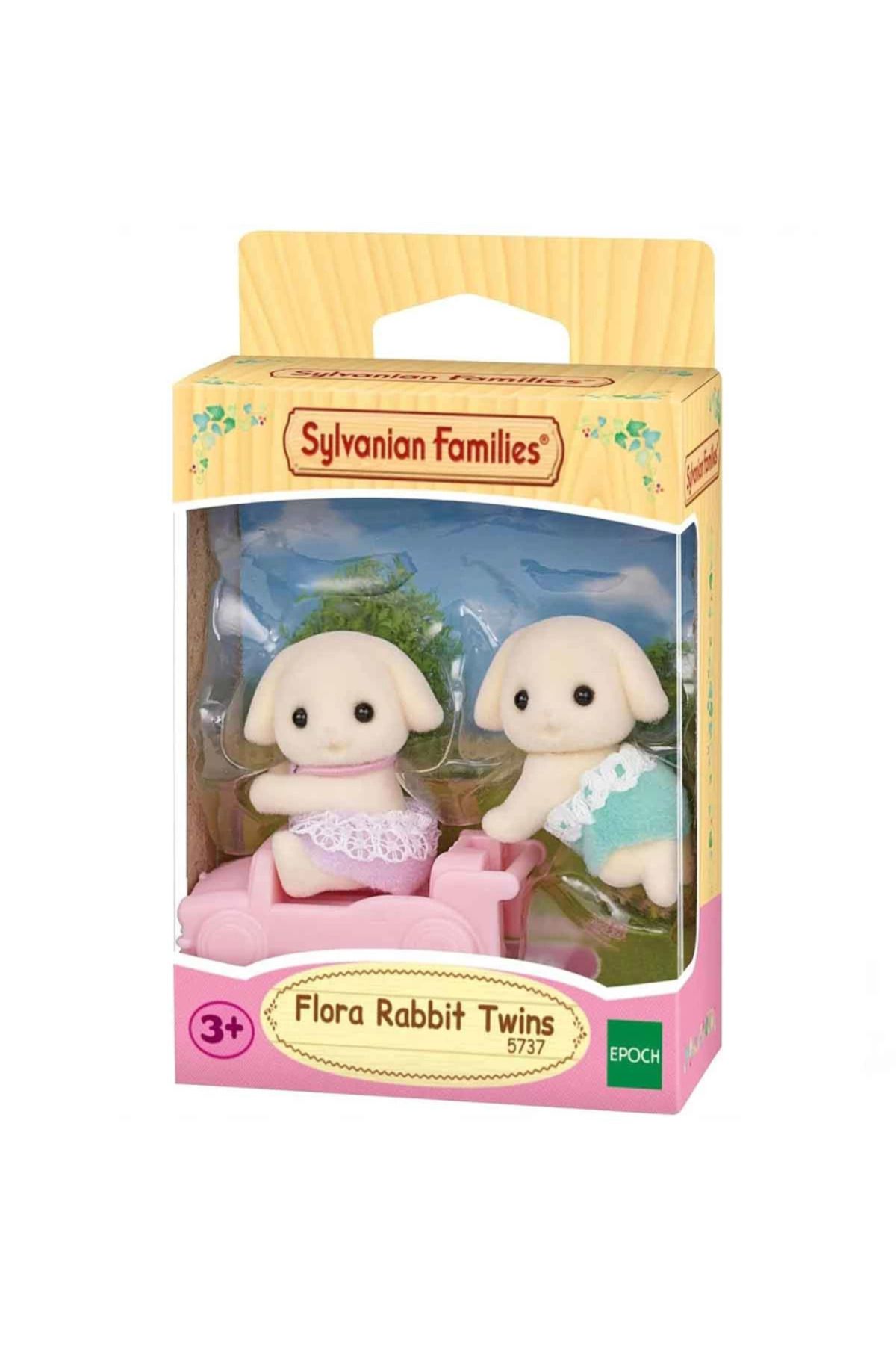 NW NessiWorld NessiWorld Sylvanian Families Flora Tavşan İkizleri 5737
