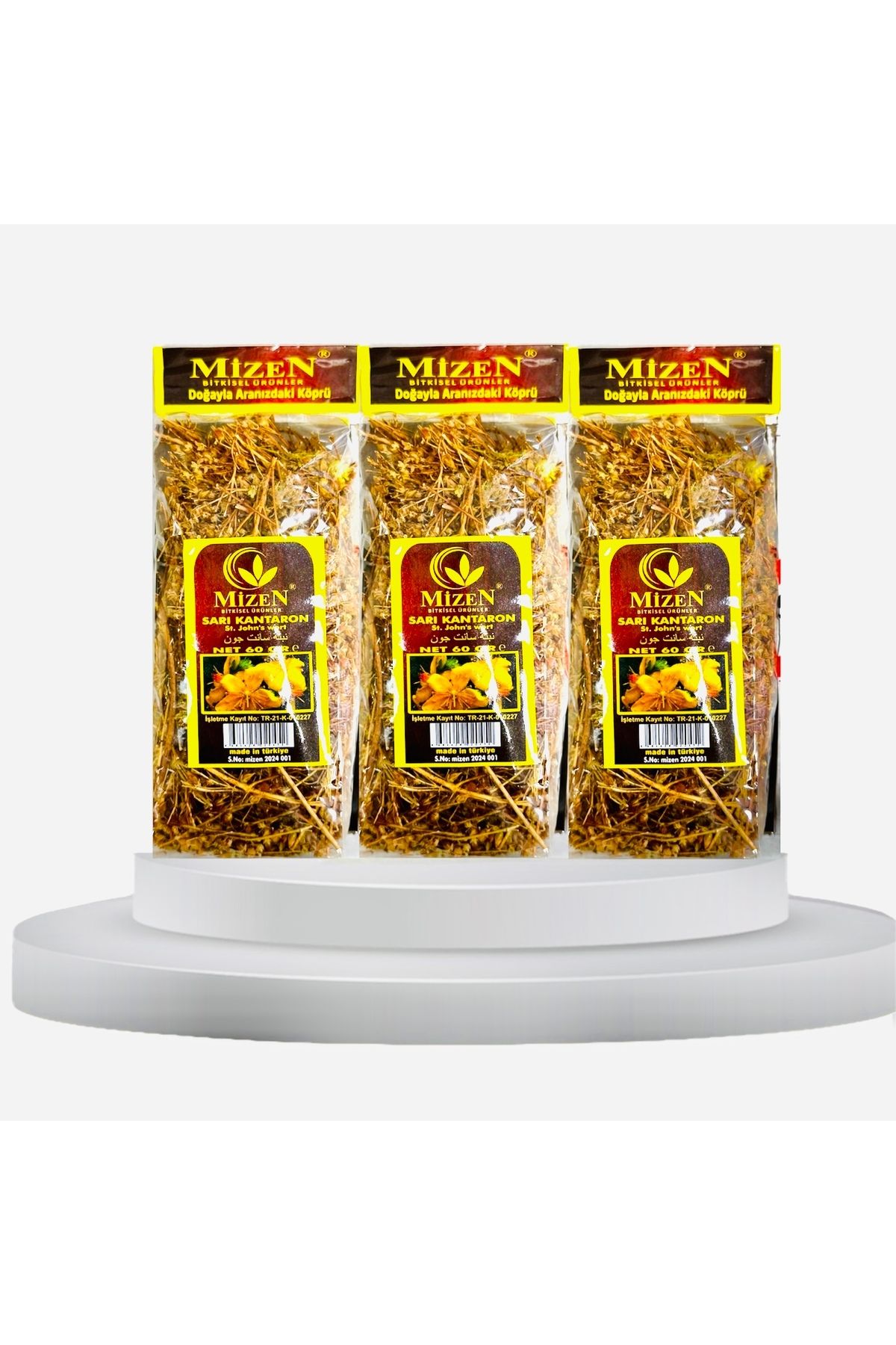 mizen Sarı kantaron 3 paket