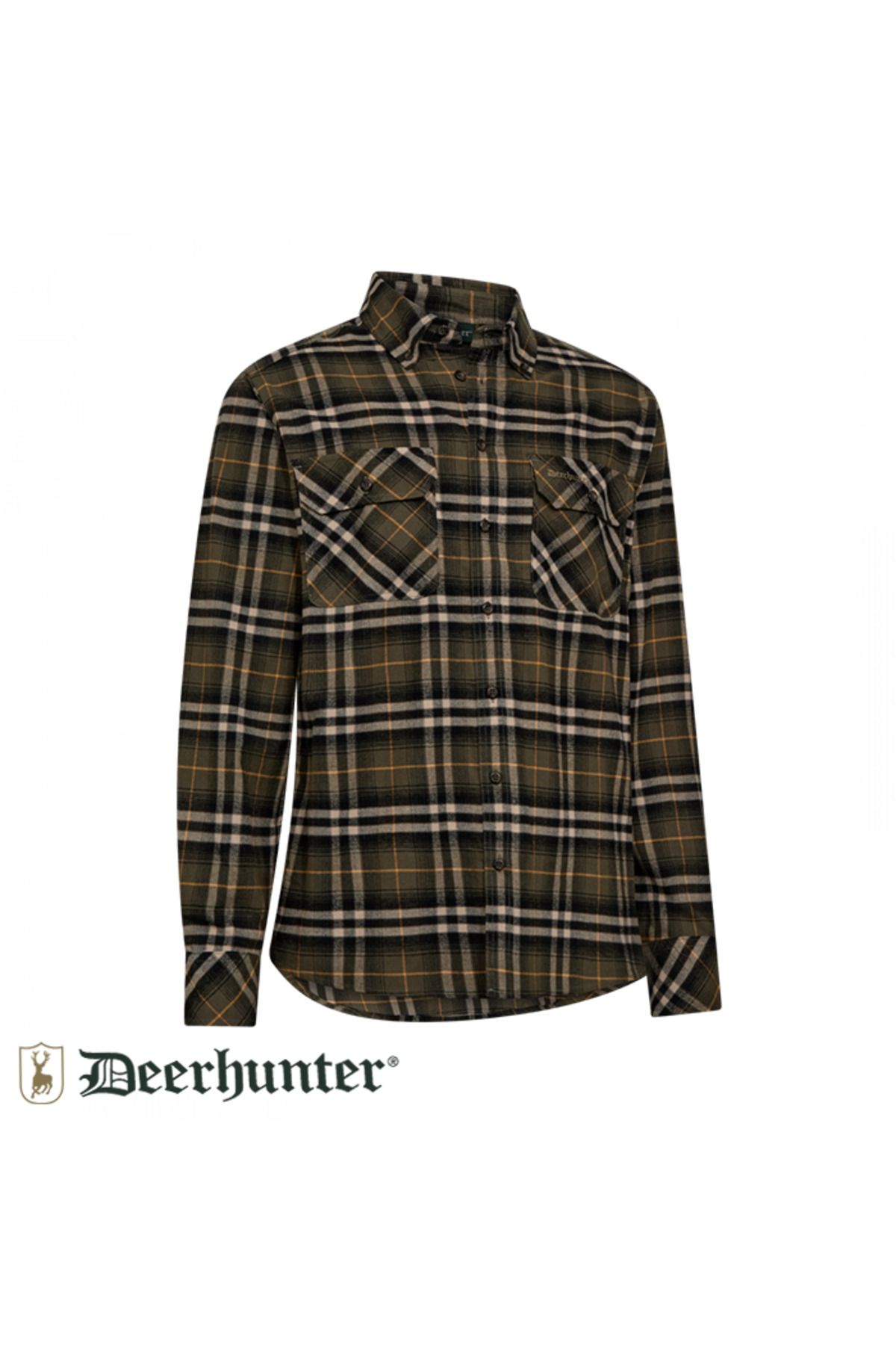Deerhunter Carson Yeşil Kareli Gömlek 39/40