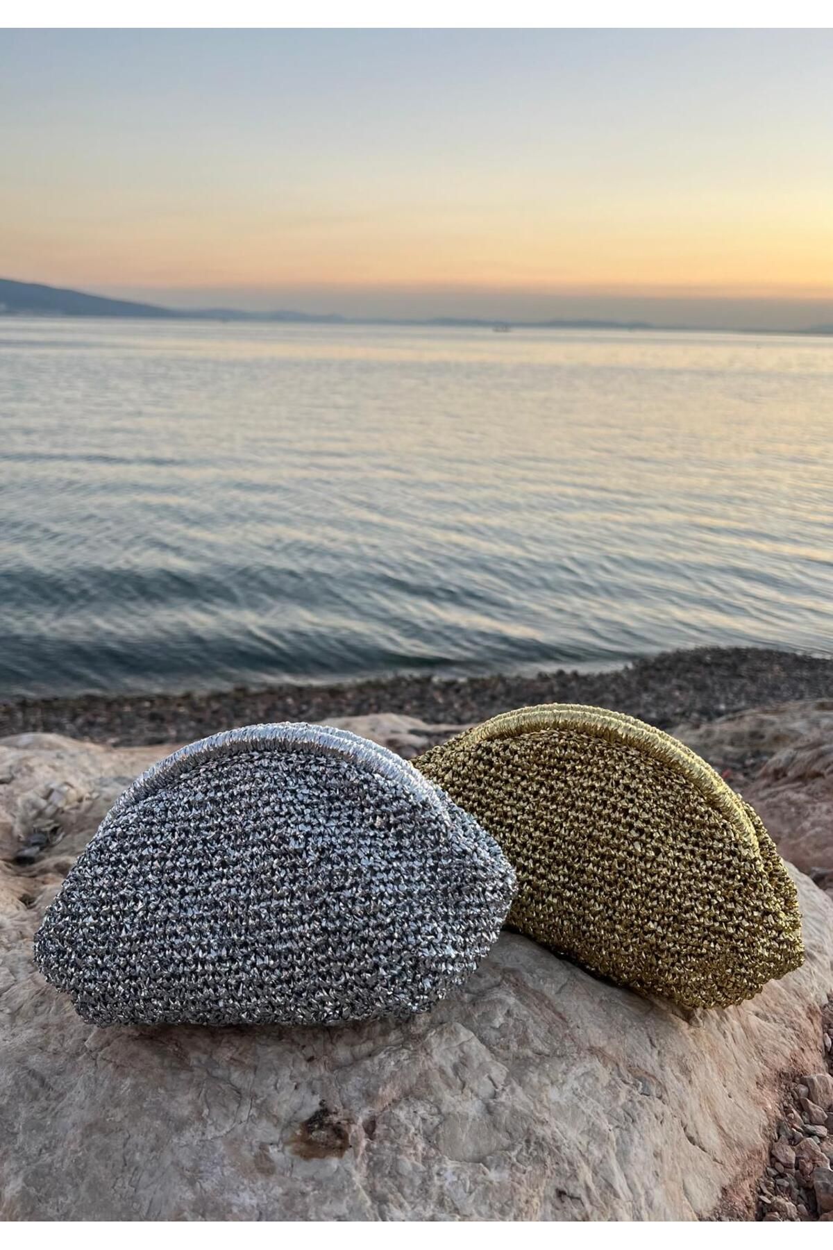 comfychic GLOWY clutch kadın portföy çanta& tamamı el işçiliğiyle üretim& yüksek kalite yerli üretim