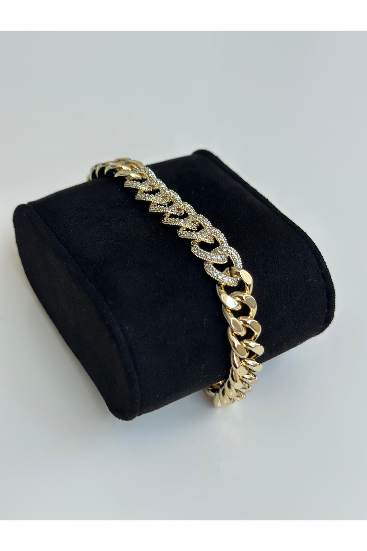 NİSSBEBE XUPİNG JEWELRY VİP Bileklik 14K KARARMAZ Xuping Çelik Bileklik (DOĞALTAŞ BİLEKLİK HEDİYE)