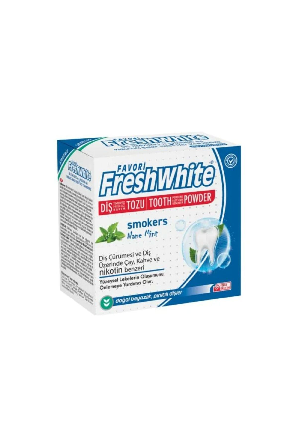 Fresh White Dİş Temizleyici Parlatıcı Bakım Tozu Smokers