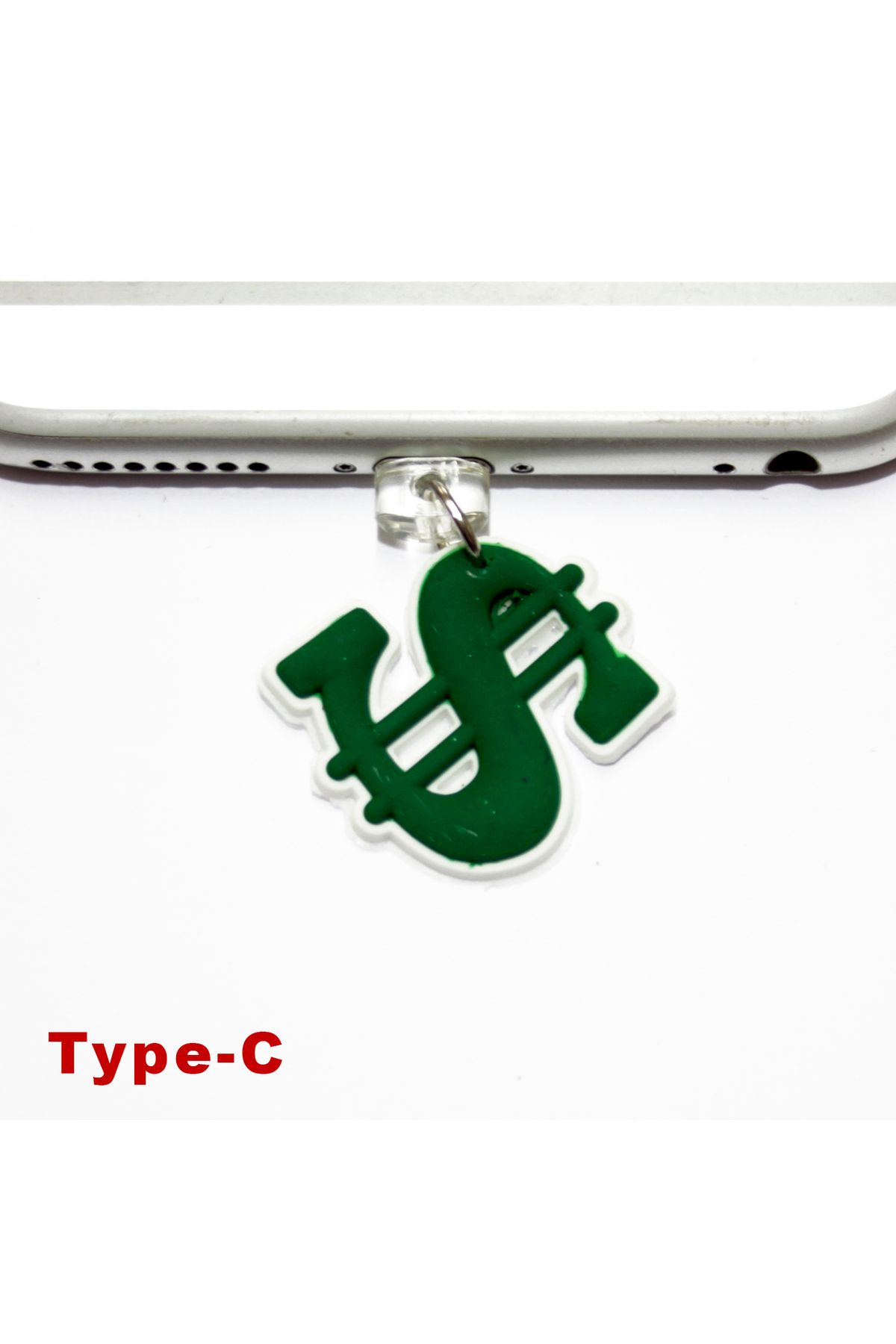 BK Design Type-C Silikon Figürlü Telefon Şarj Portu Toz Tıpası Toz Tıkacı Charm TCCR1022
