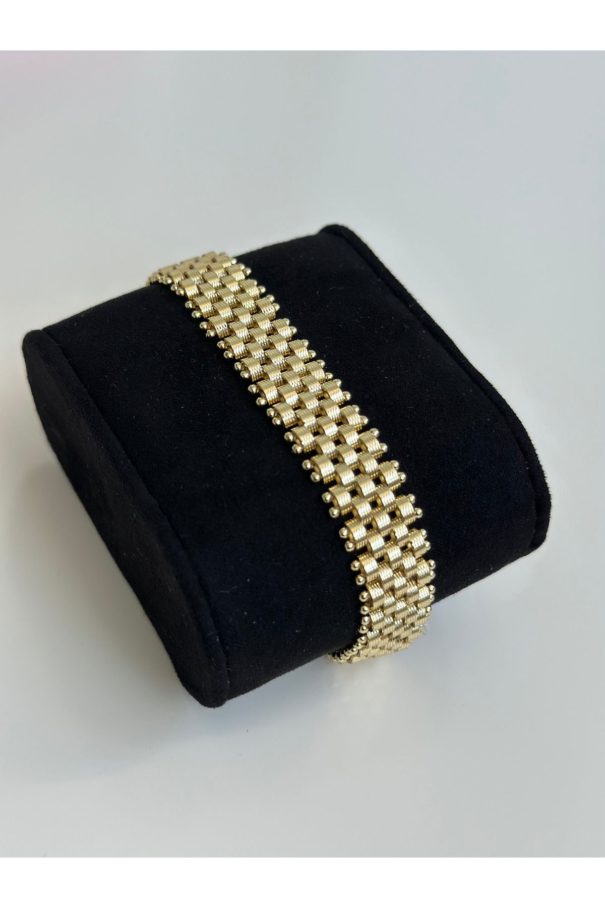 NİSSBEBE XUPİNG JEWELRY VİP Bileklik 14K KARARMAZ Xuping Çelik Bileklik (DOĞALTAŞ BİLEKLİK HEDİYE)