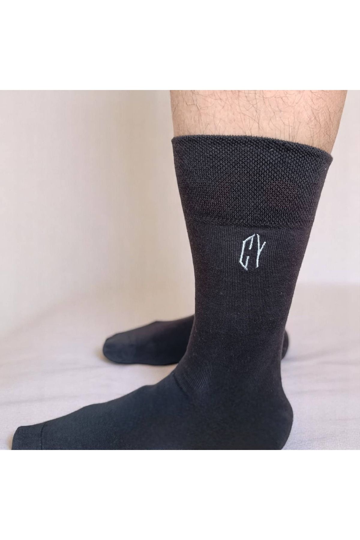 belladuri 3 Çift Isme Özel Erkek Çorabı , Damat Çorabı ,sadıç Çorabı ,monogram Işlemeli Çorap