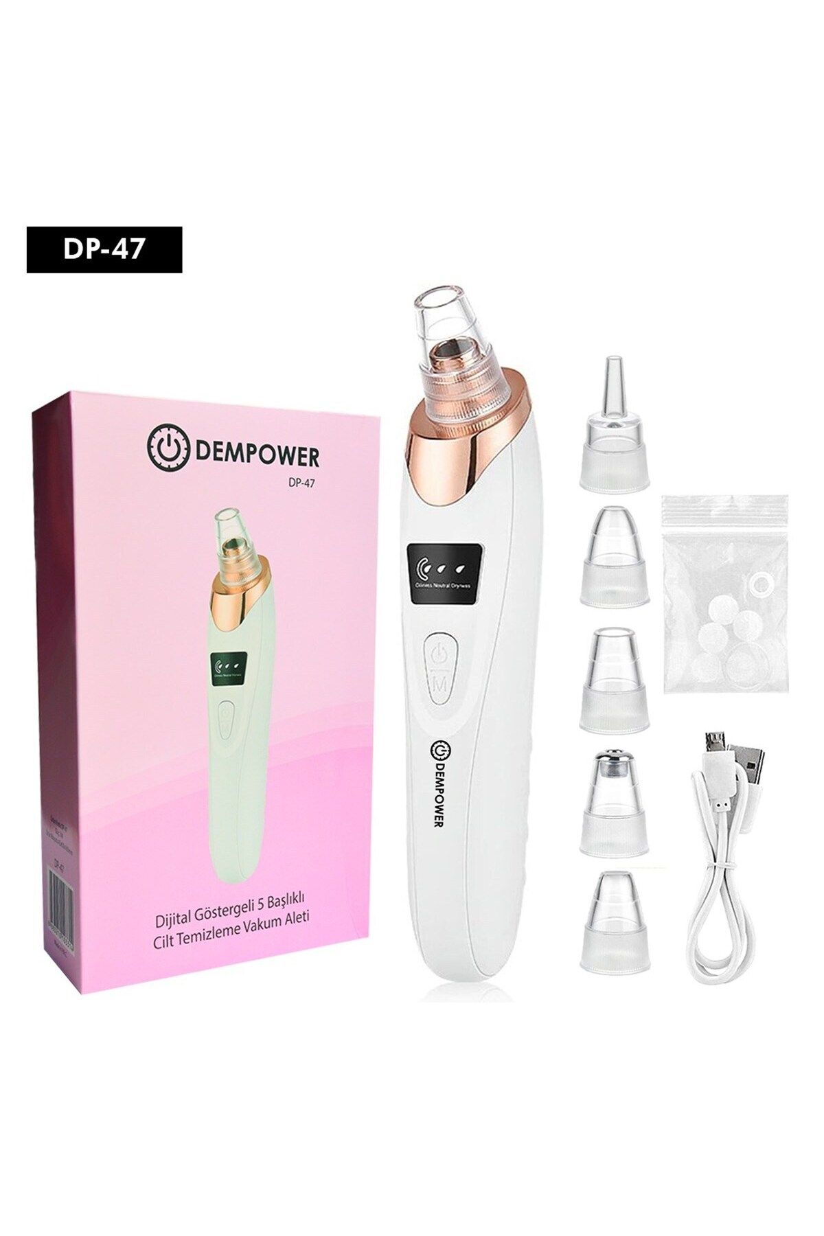 shop Dijital Göstergeli Siyah Nokta Vakum Cihazı