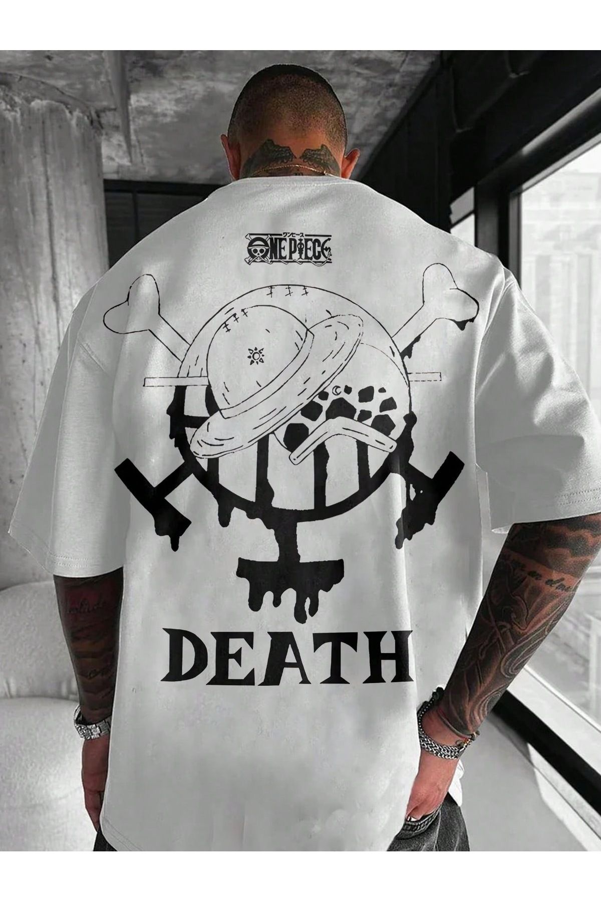 Bengi Clothing Oversize Kesim Kısa Kollu Baskılı T-shirt