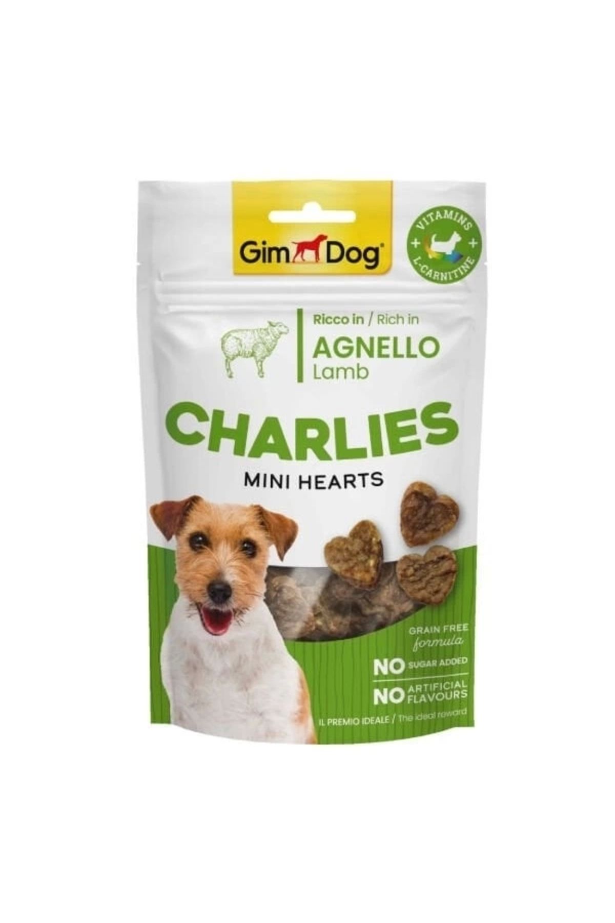 No8 Home Gimdog Charlies Kuzu Etli Tahılsız ve Şekersiz Köpek Ödül Maması 70 Gr