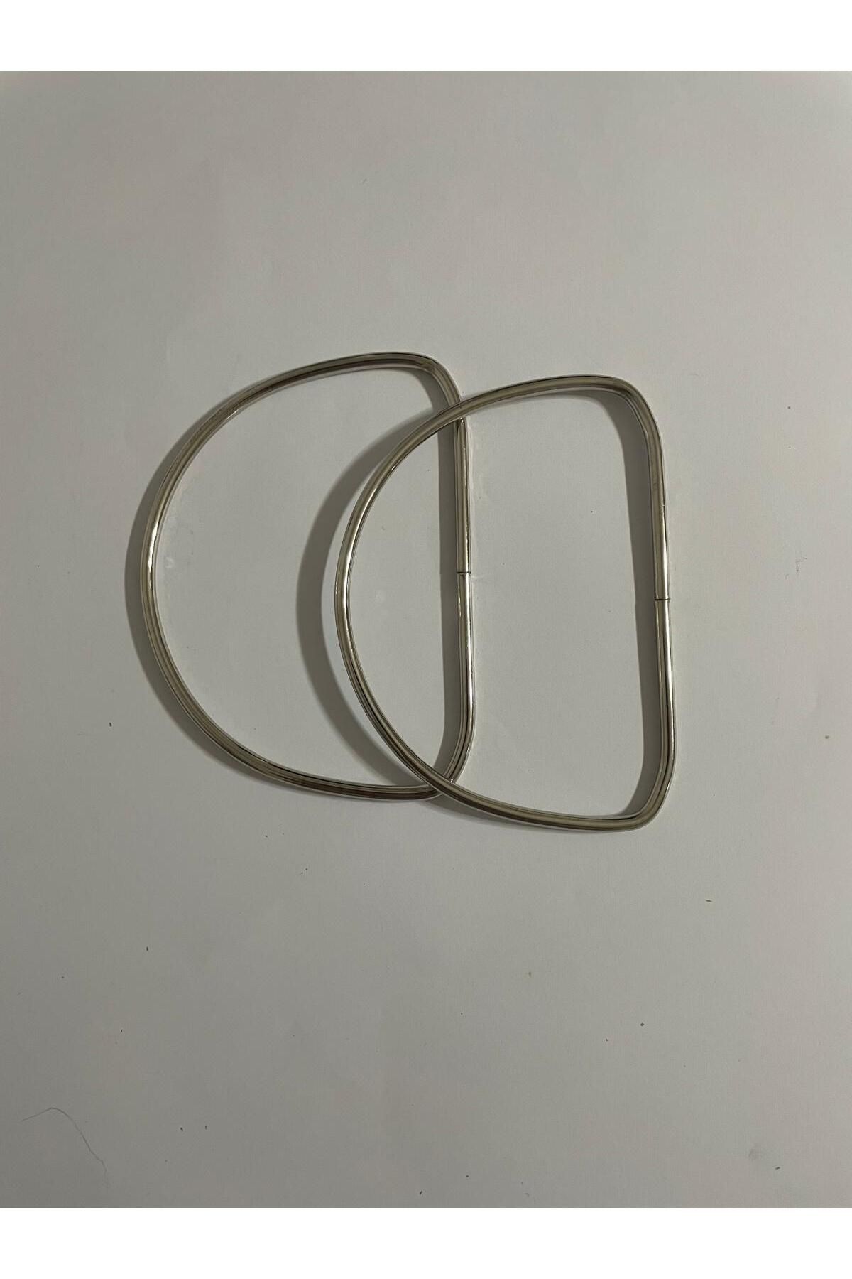 ZÜLEYHA TUHAFİYE HOBİ D model metal çanta sapı 11cm