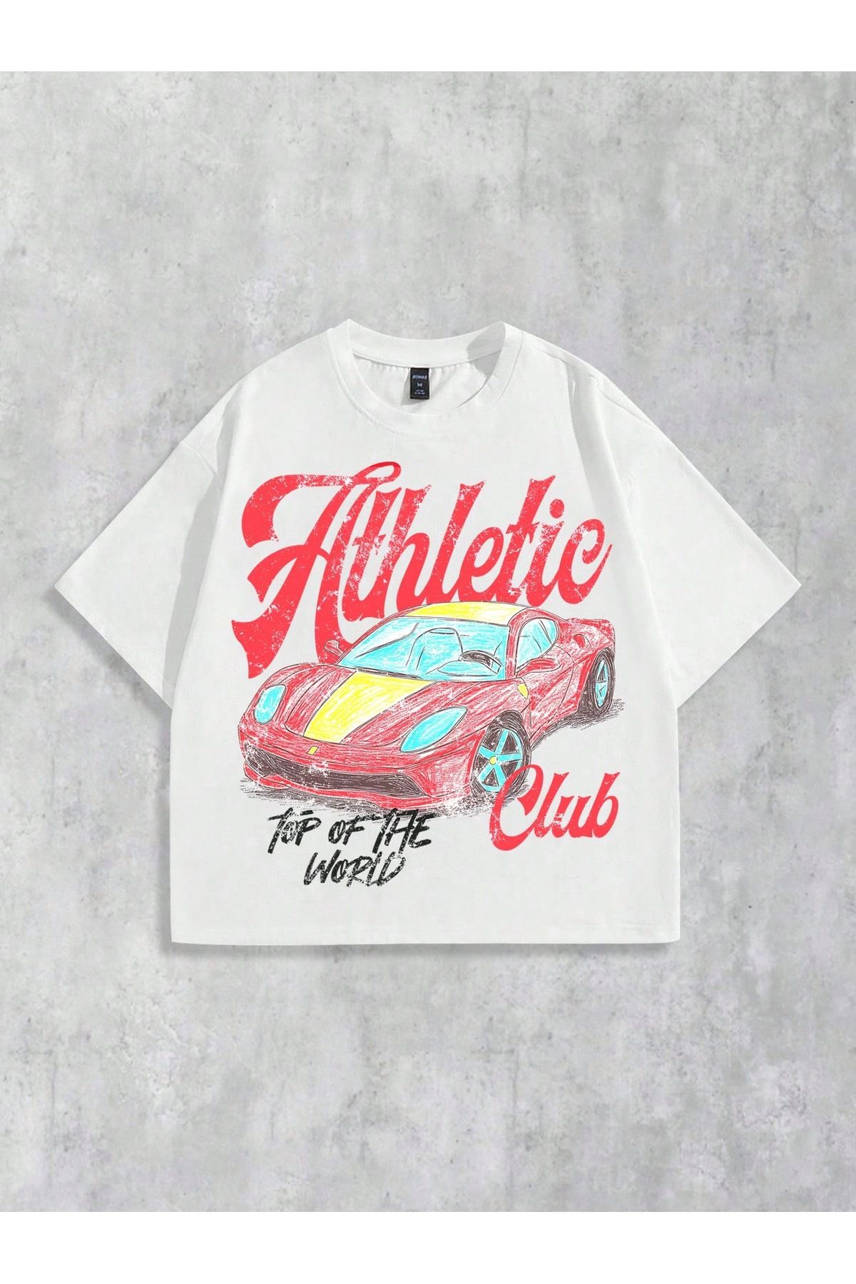 Bengi Clothing Oversize Kesim Kısa Kollu Baskılı T-shirt