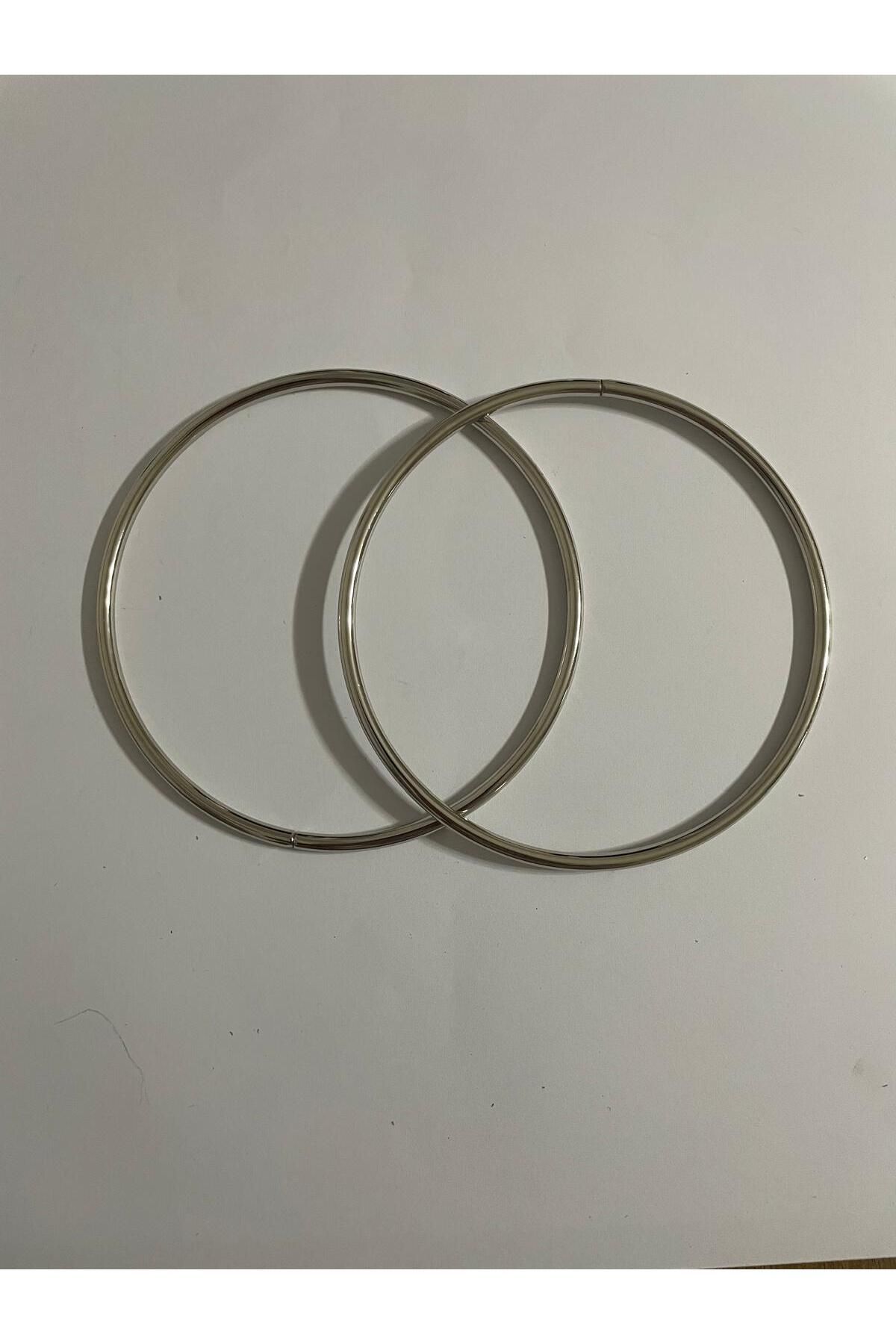ZÜLEYHA TUHAFİYE HOBİ Metal O model çanta sapı 11cm
