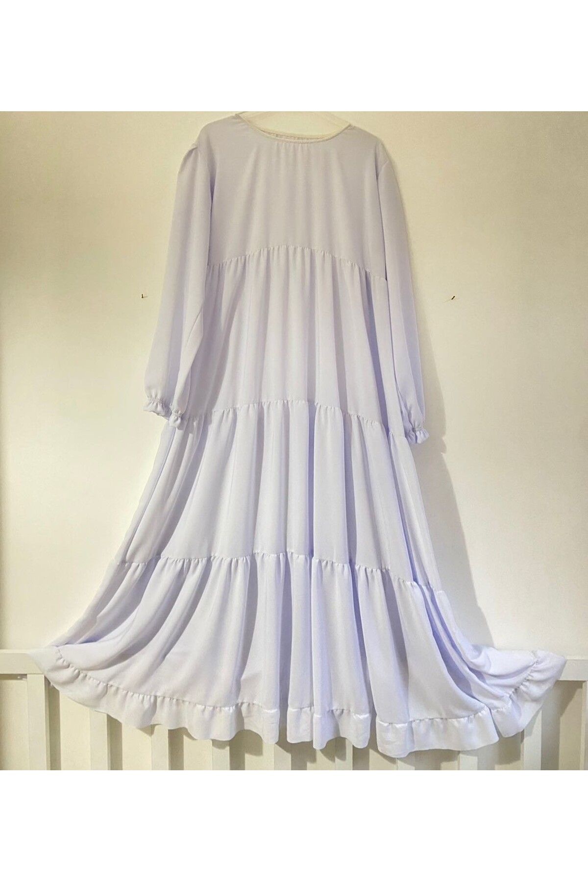AURAN COUTURE MISIR MEDİNE İPEĞİ TESETTÜR ELBİSE