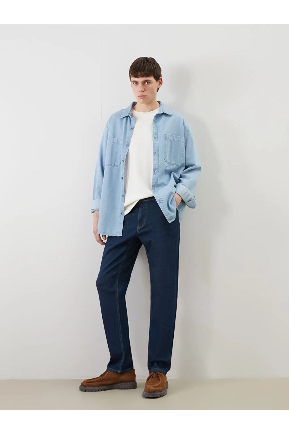 LC Waikiki LCW Jeans Indigo 779 Regular Fit Erkek Jean Pantolon