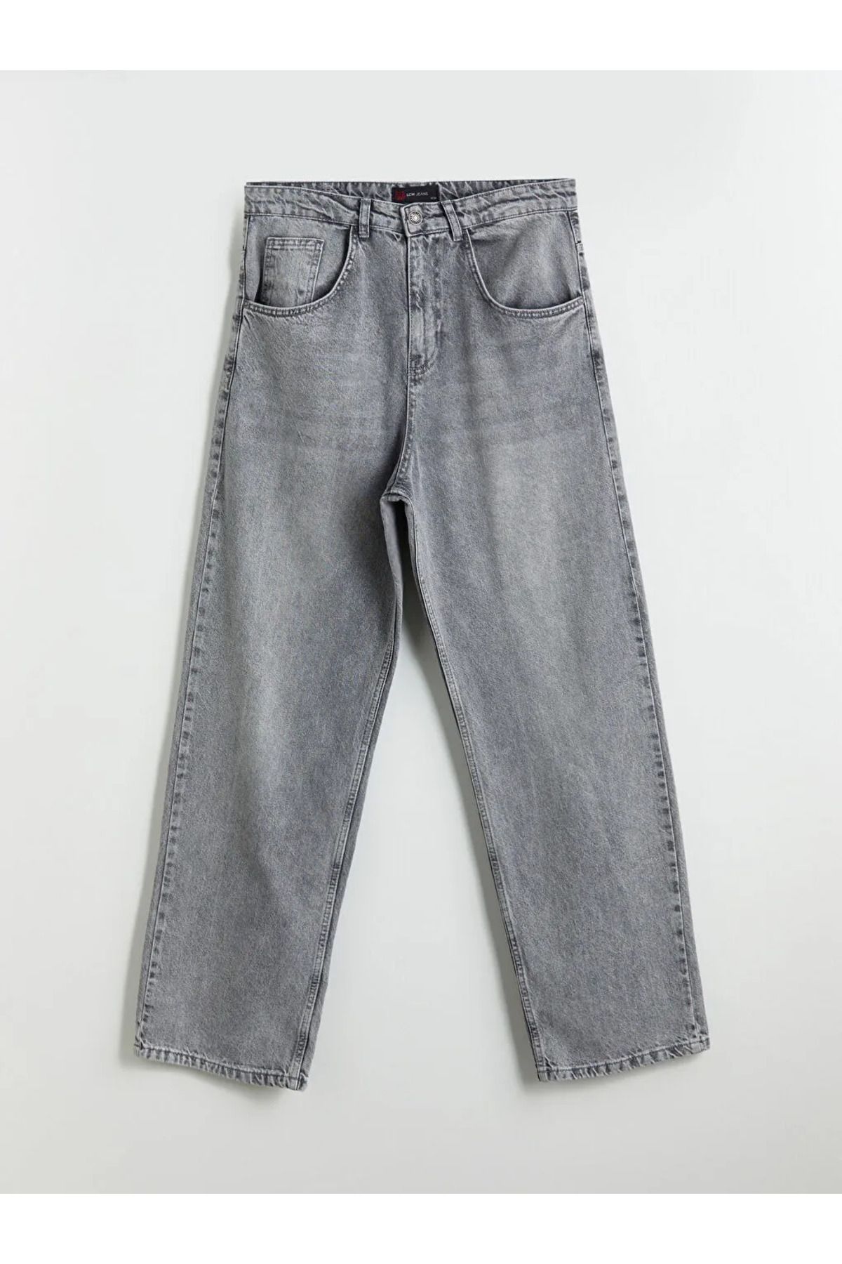LC Waikiki LCW Jeans Gri Baggy Fit Erkek Jean Pantolon