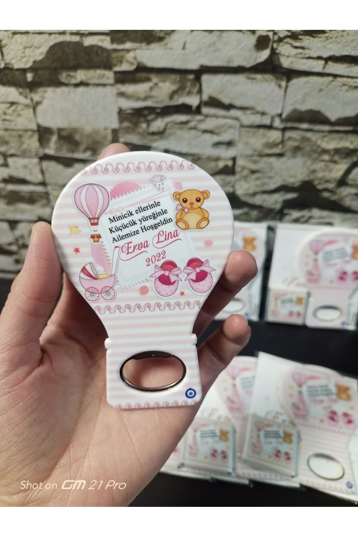 dekor artı 25 Adet Balon Magnet Açacak Sünnet, Nişan, Söz, Düğün Hediyelik