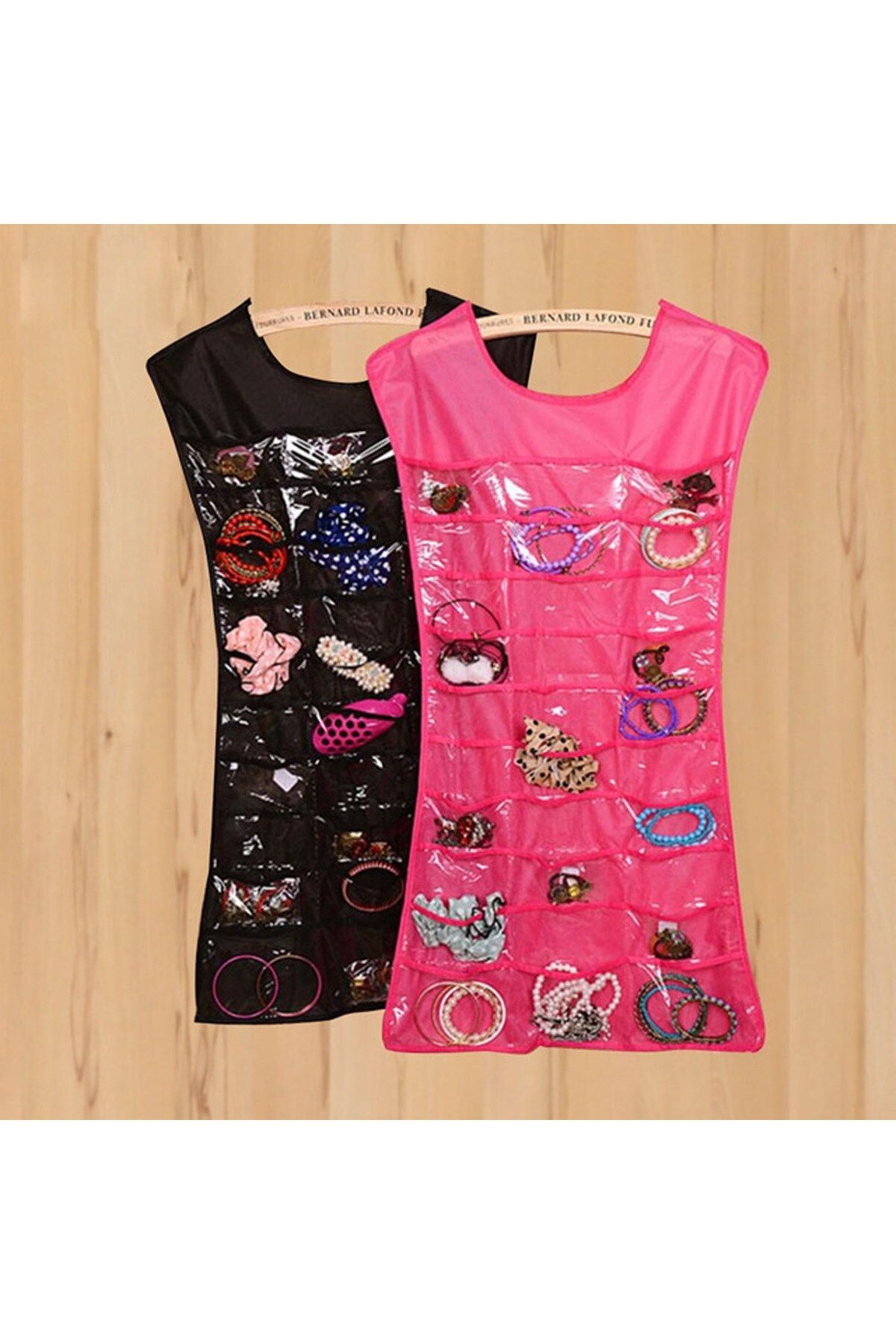 LUXE Elbise Şeklinde Takı Organizeri - Pembe LXSHP 1055529