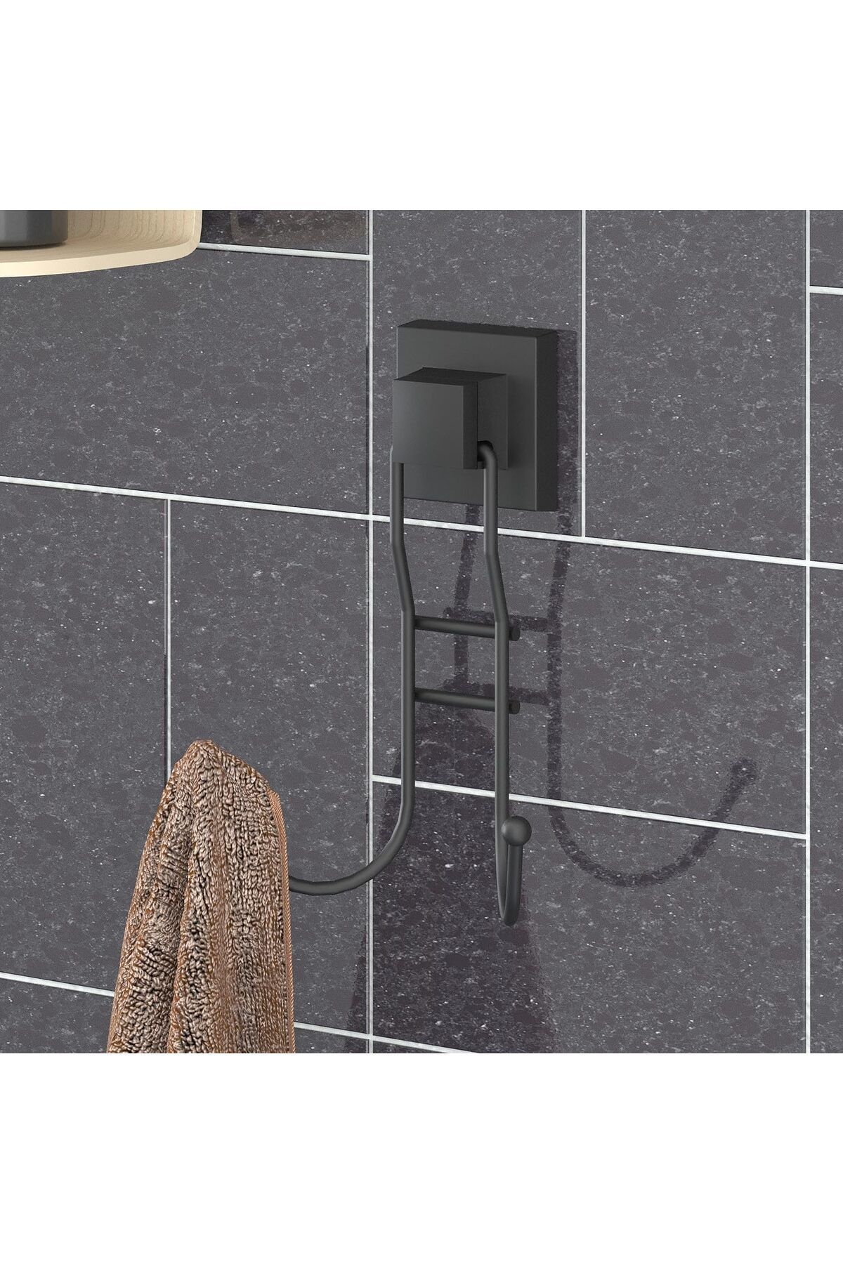 STOREMAX DELME VİDA MATKAP YOK! easyFIX YAPISKANLI İKİLİ ASKI MAT SİYAH EF236 TrendBazaar 1057563