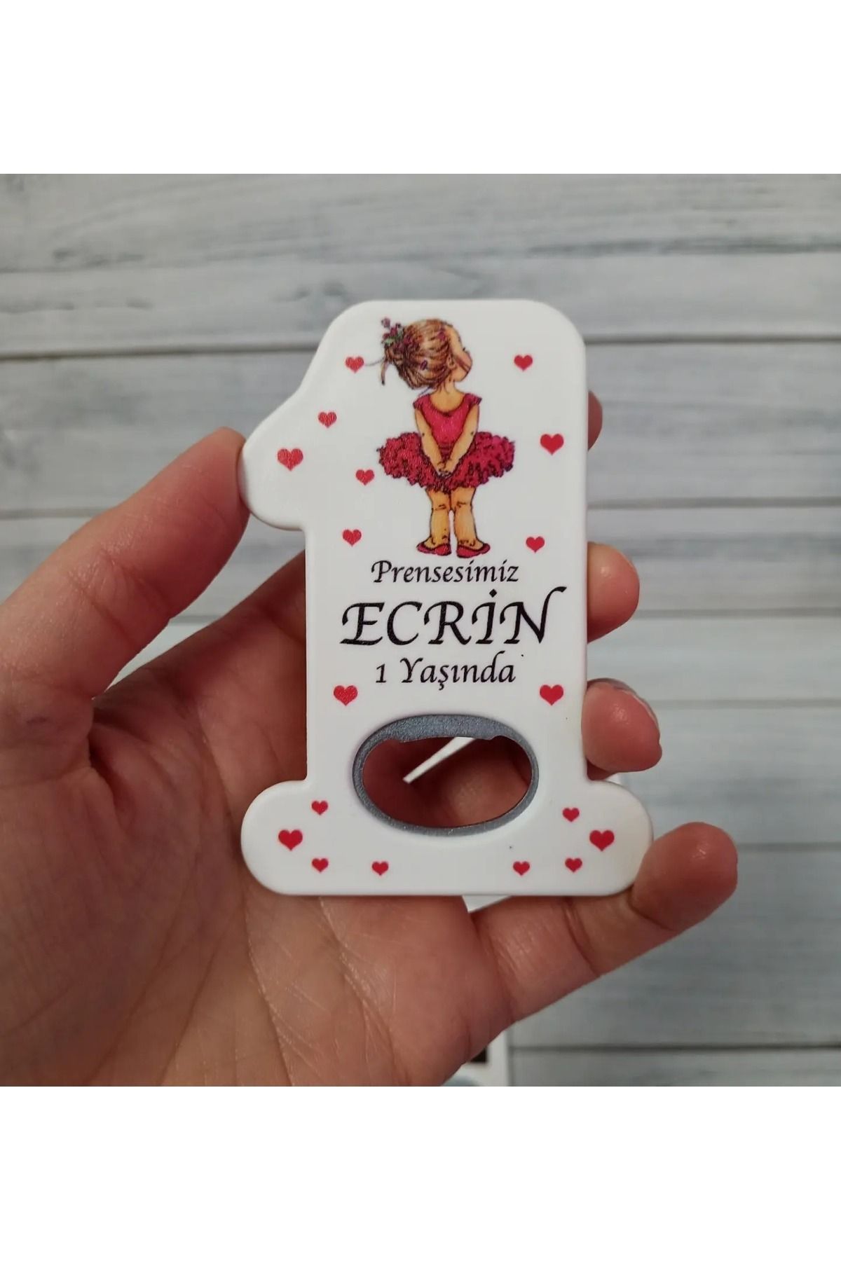 dekor artı 25 Adet Bir Şeklinde Açacak Magnet Kırmızı Kız Temalı