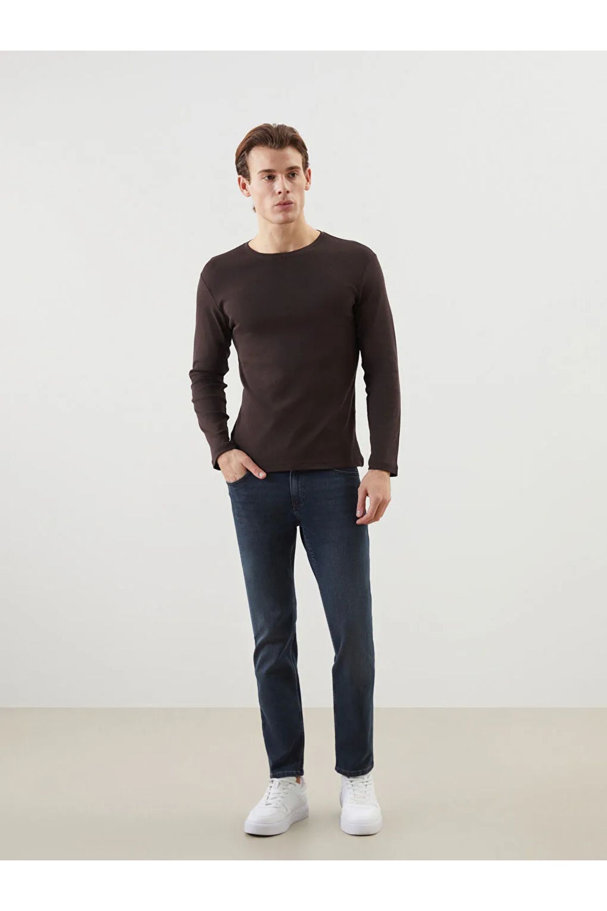 LC Waikiki LCW Jeans Yeşil 750 Slim Fit Erkek Pantolon