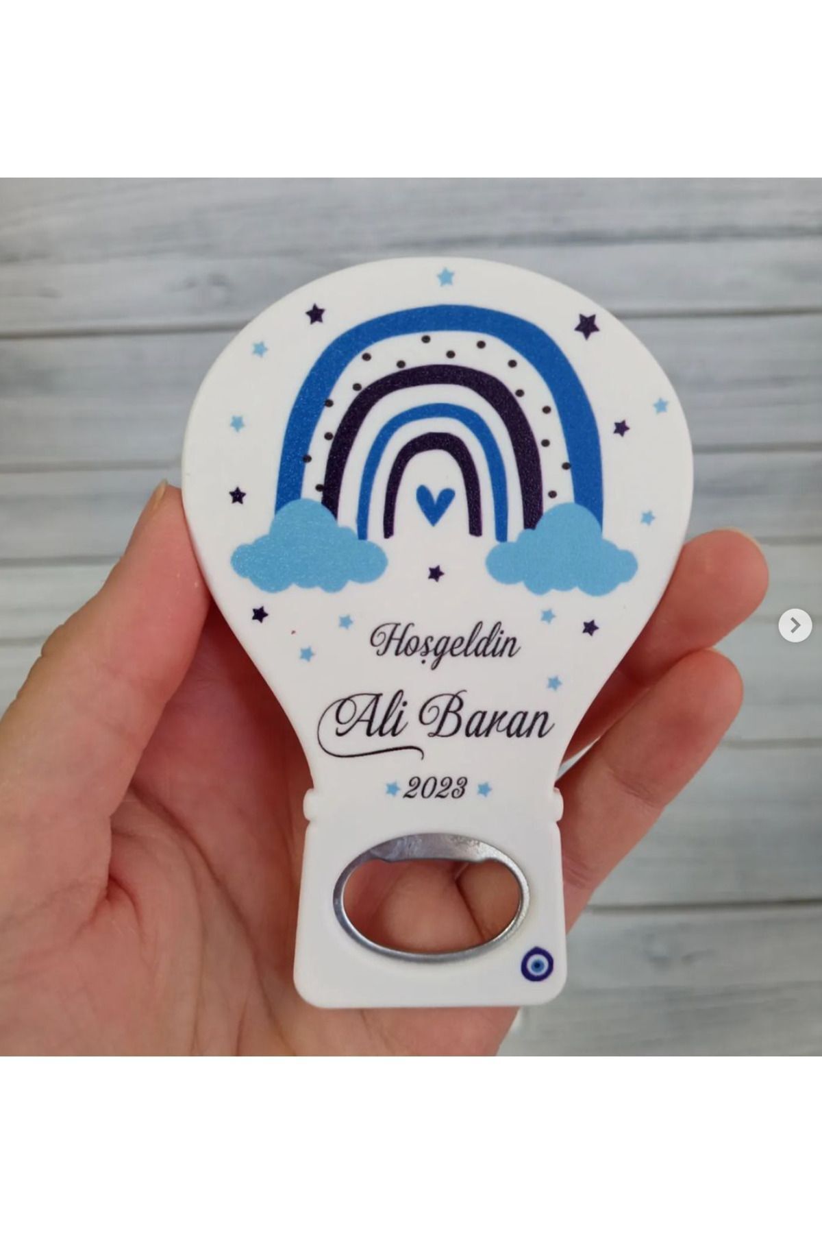 dekor artı 25 Adet Balon Magnet Açacak Yeni Doğan, Doğum Günü, Sünnet, Nişan, Söz, Mavi Gökkuşağı