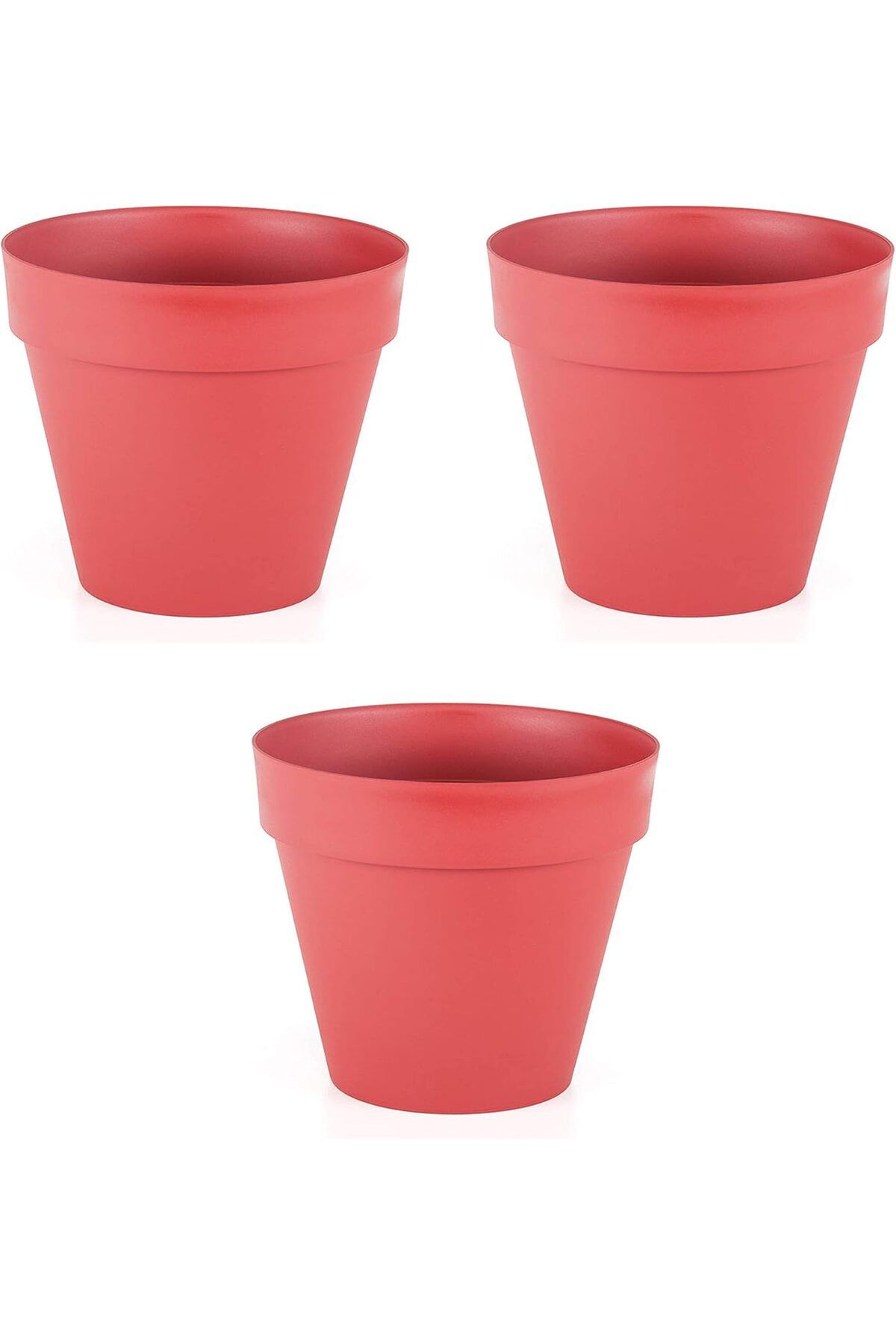 STOREMAX OZN Yalı Saksı (kırmızı) 3 Adet OZNstre 1094633