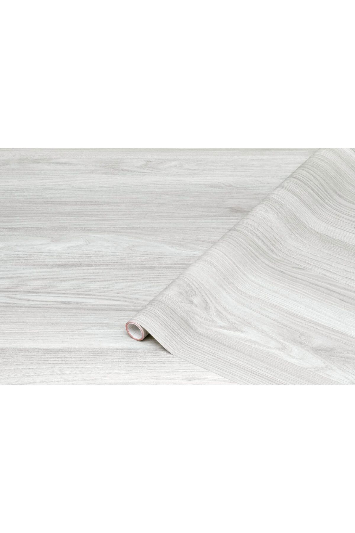STOREMAX OZN Peel and Stick Temas Kağıdı Sangallo Açık Gri Ahşap Damarlı Kendinden Yapışkanlı Film
