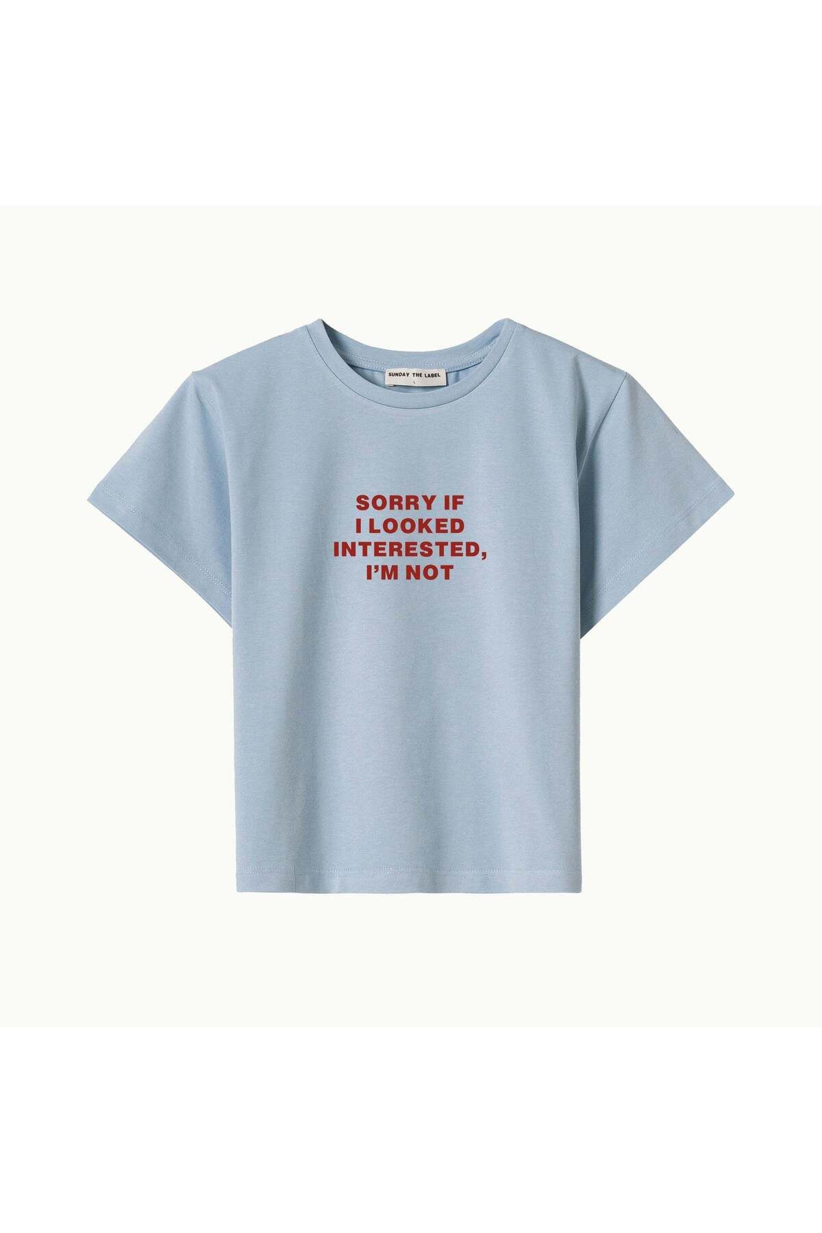 SUNDAY THE LABEL SORRY IF I LOOKED - BABY TEE