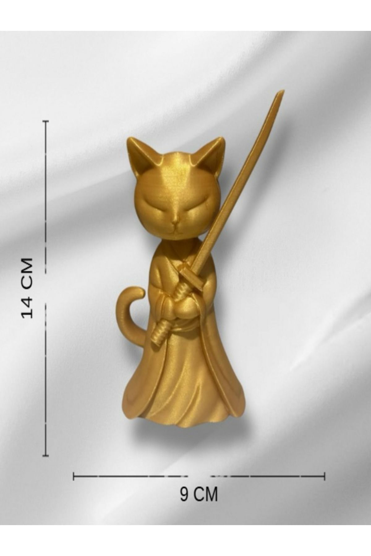 bohem dekor samuray kedi seti